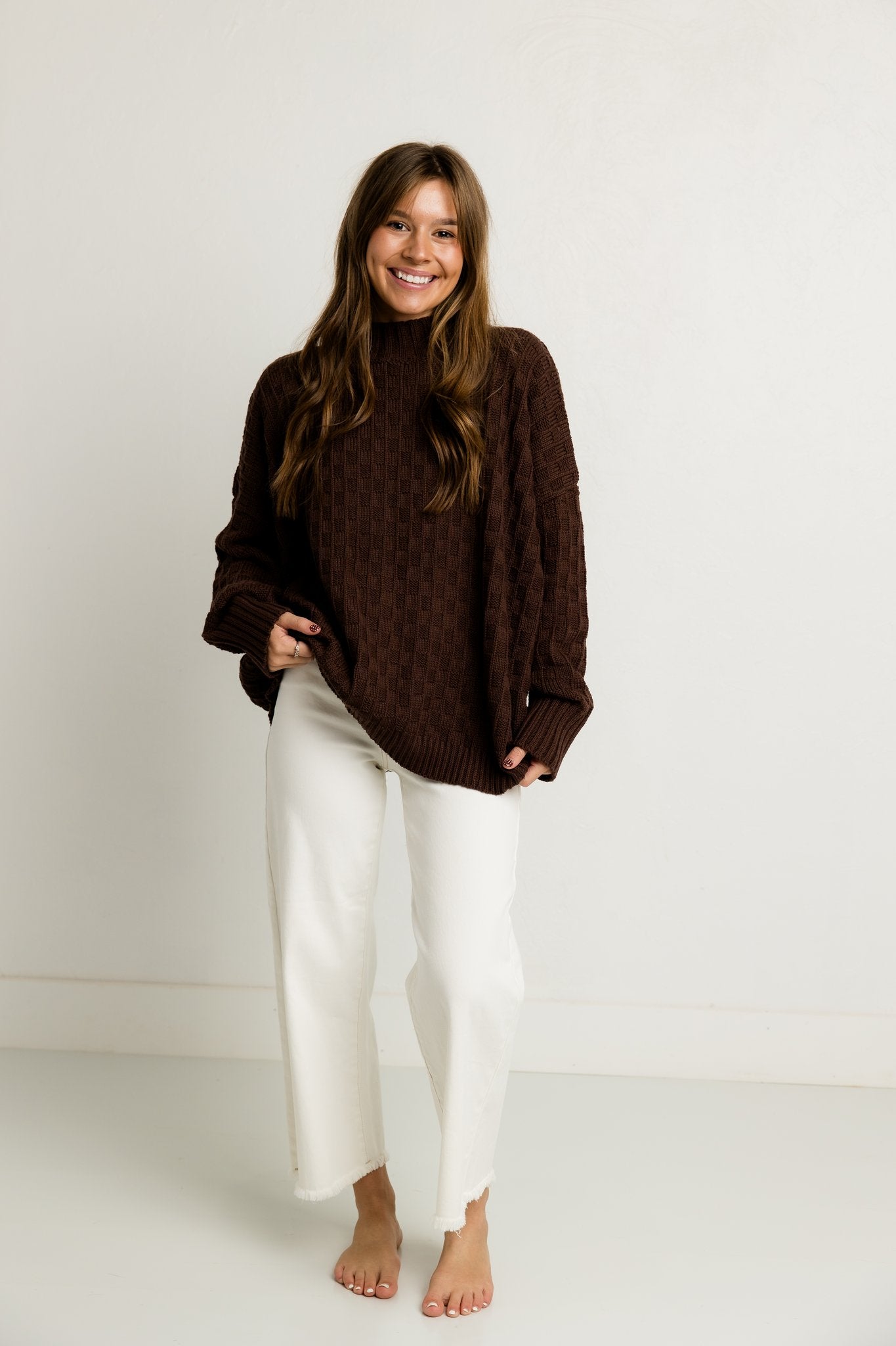 White Risen Wide Leg Pants