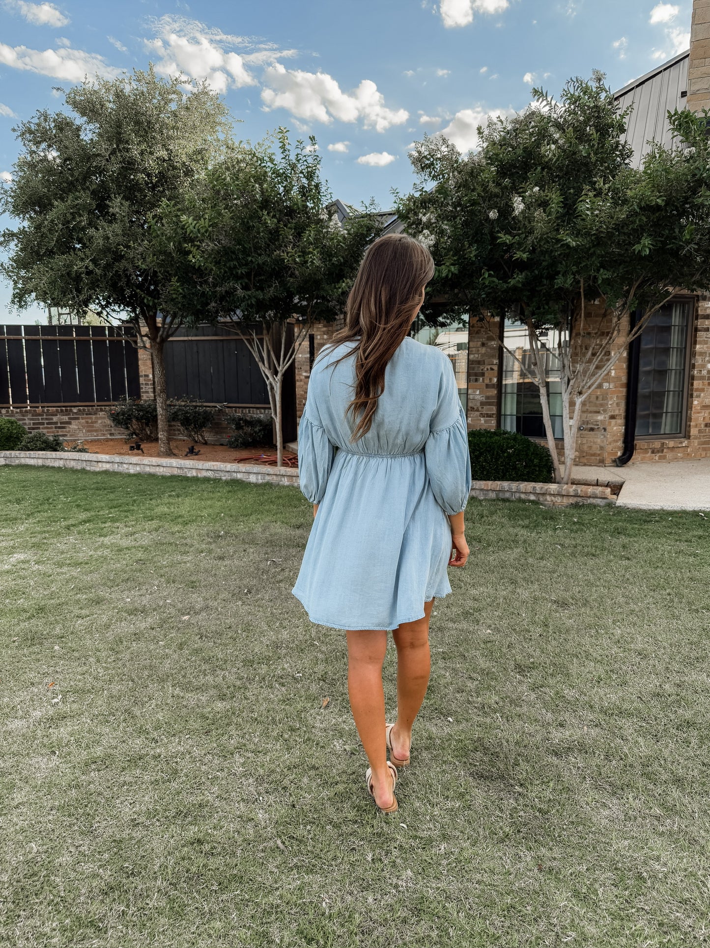 Denim Mini Dress