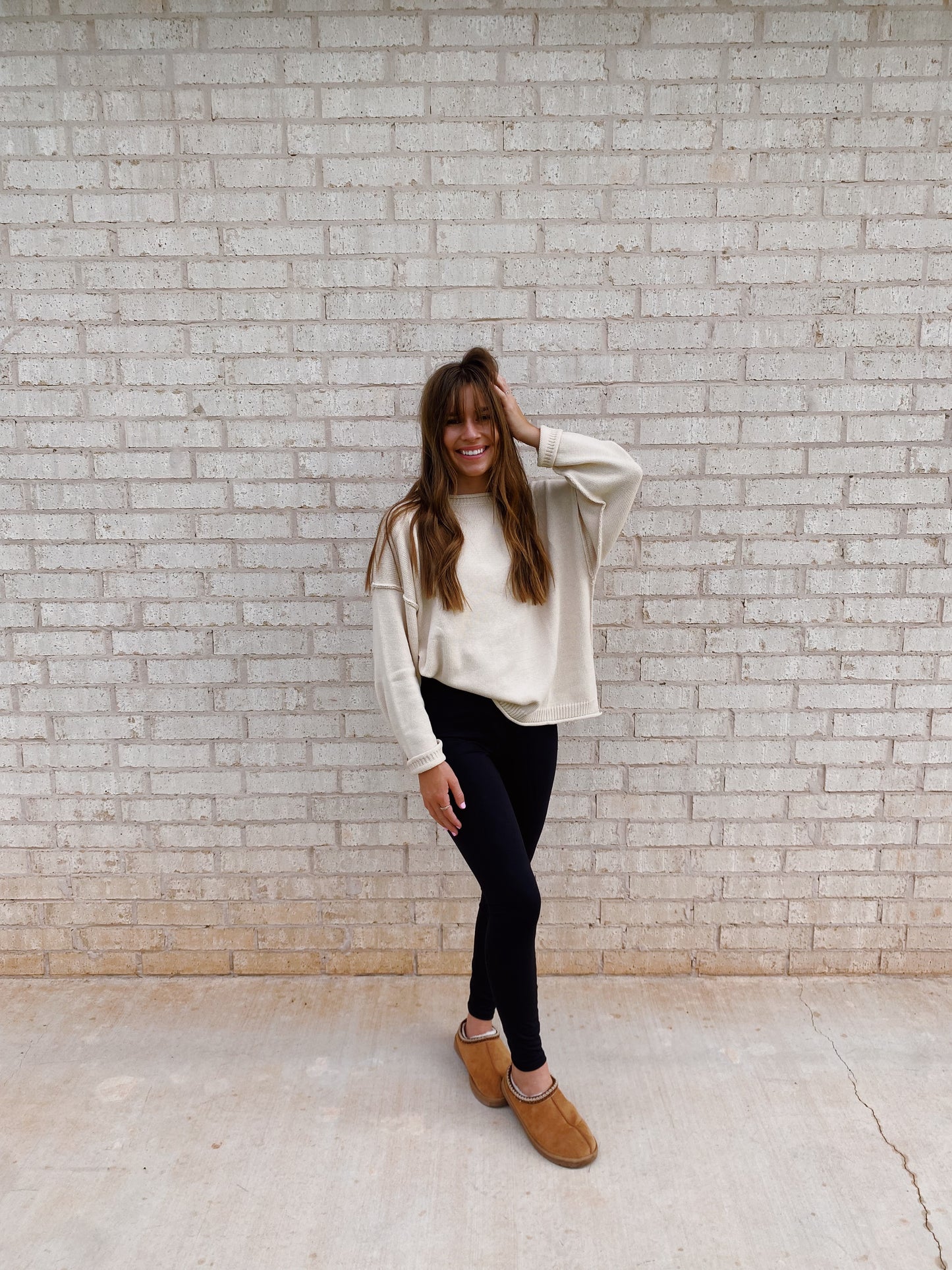 Oatmeal Oversized Sweater