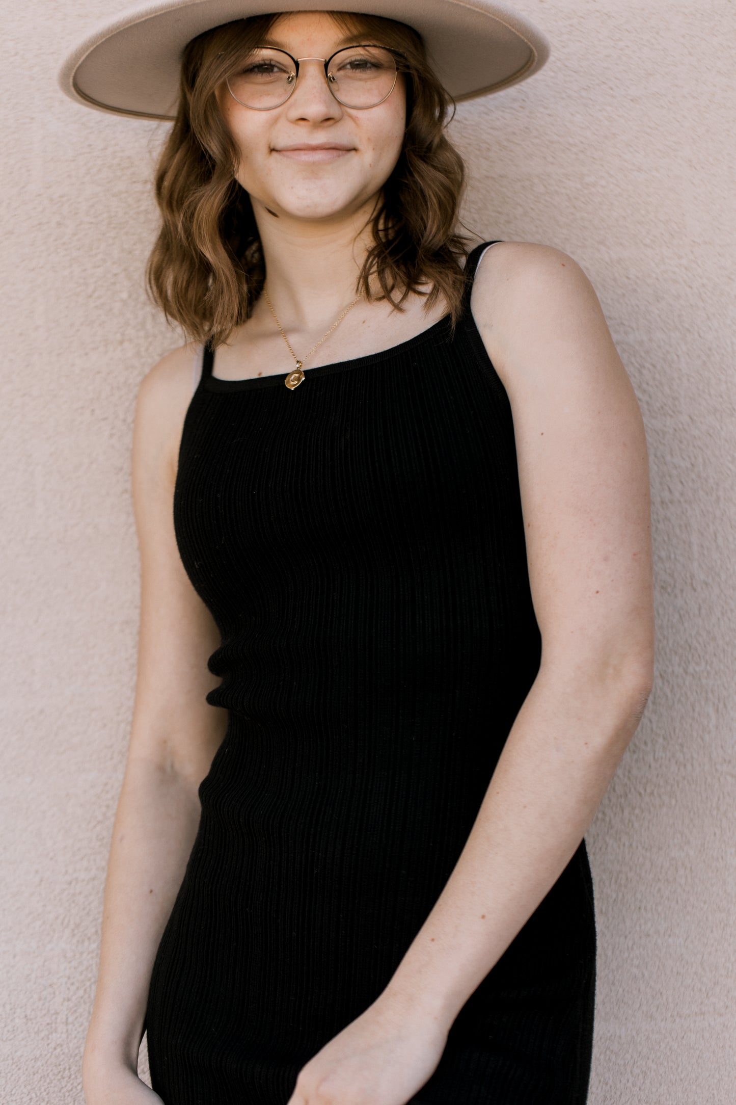 Ribbed Knit Maxi in Black