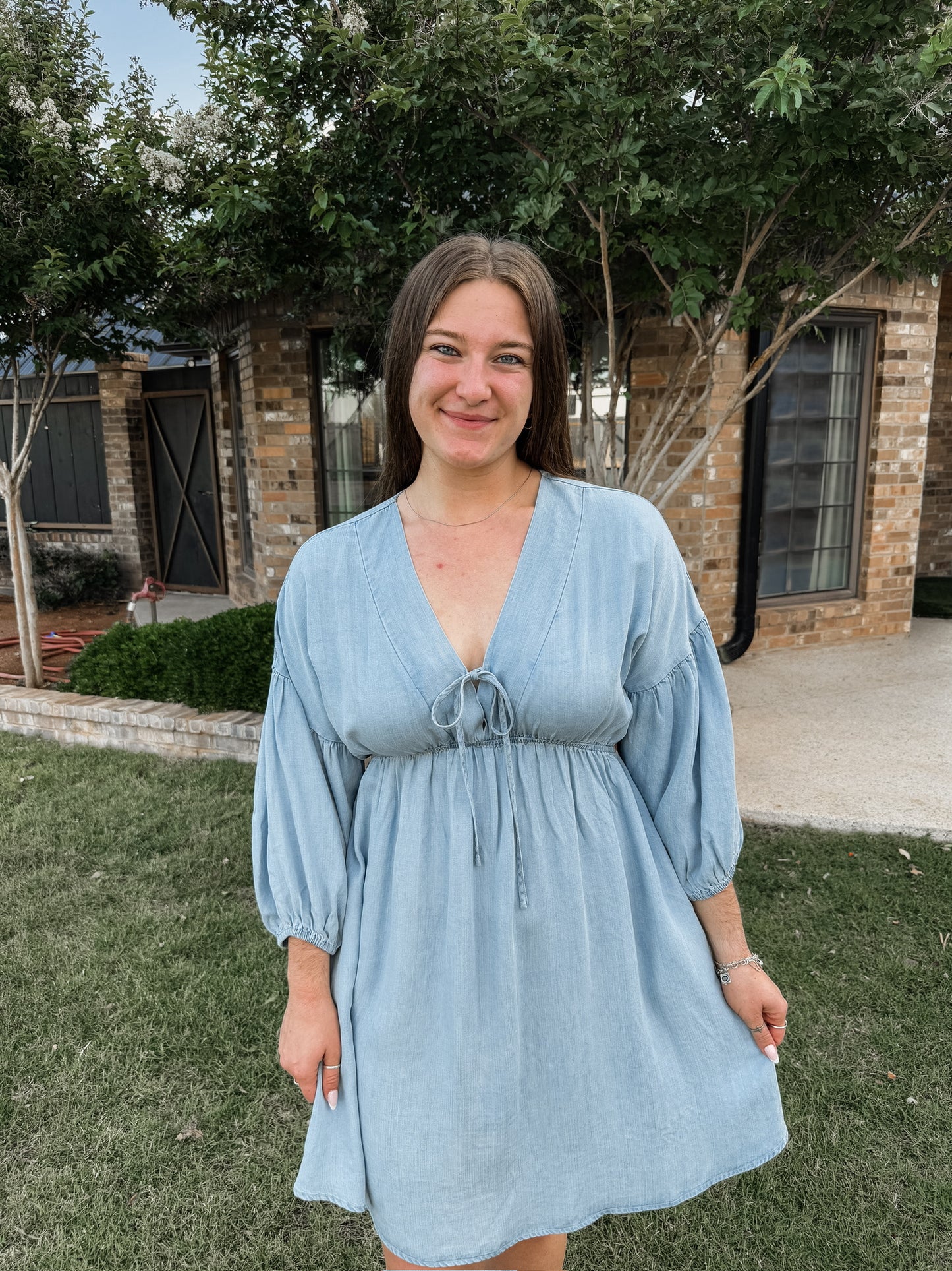 Denim Mini Dress