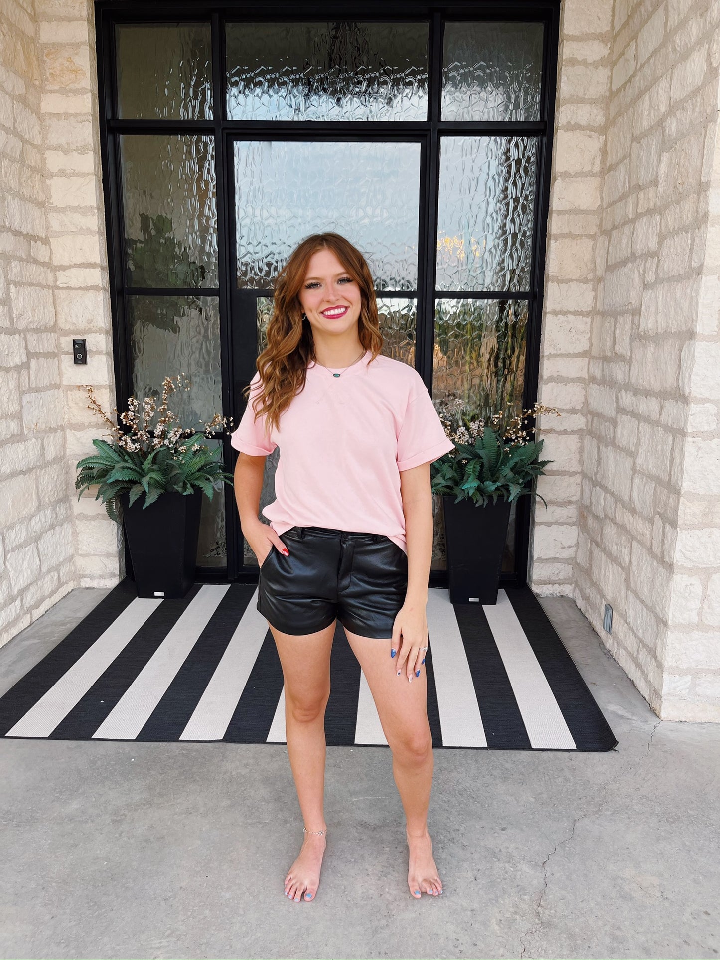 French Terry Top In Ballet
