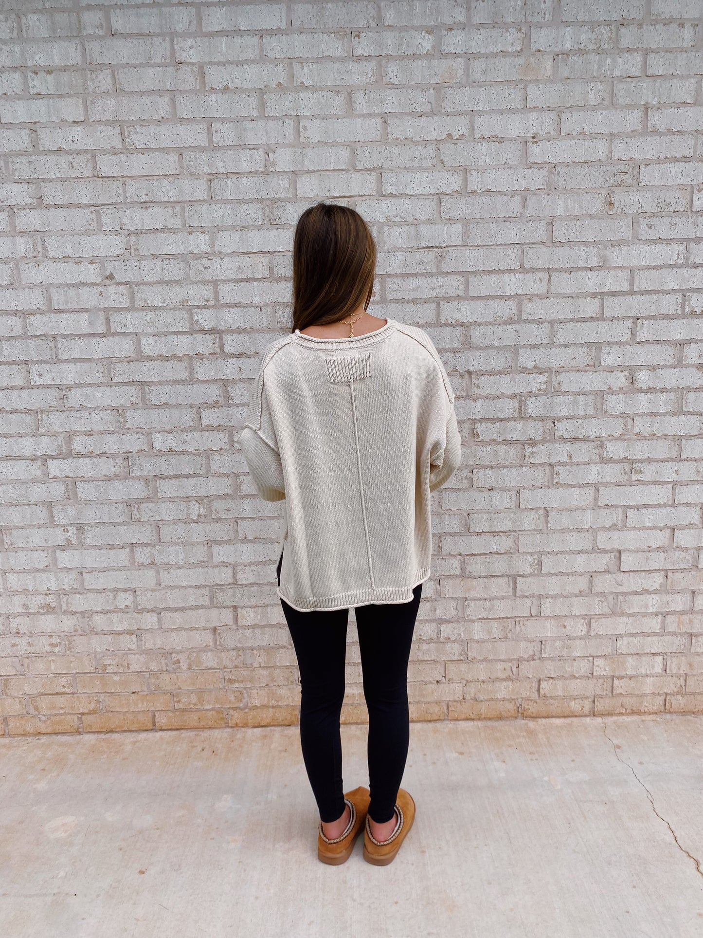 Oatmeal Oversized Sweater