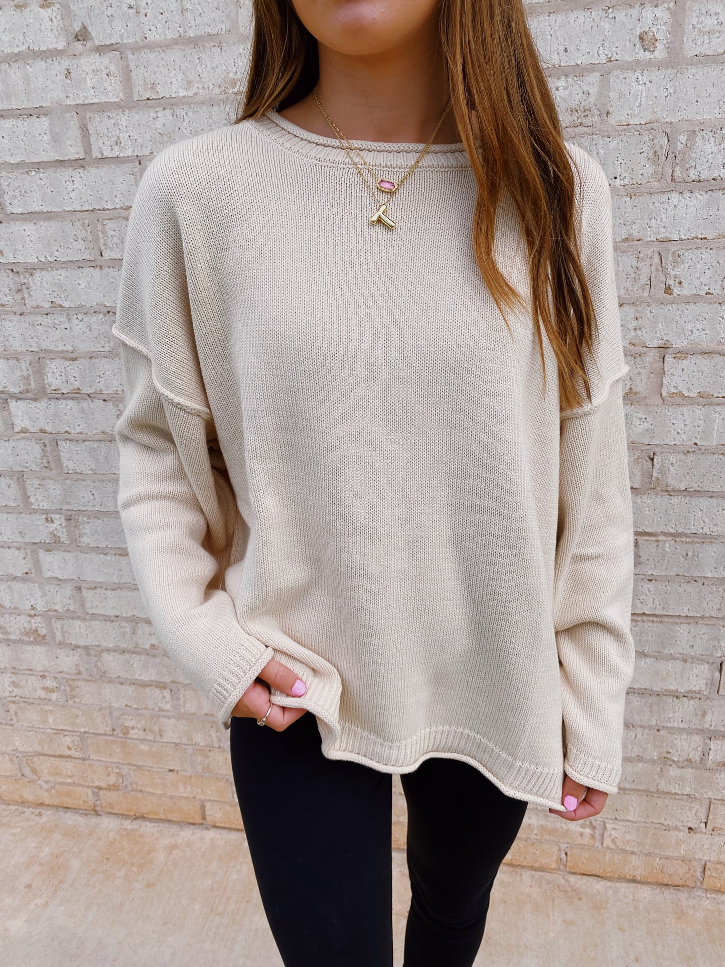 Oatmeal Oversized Sweater