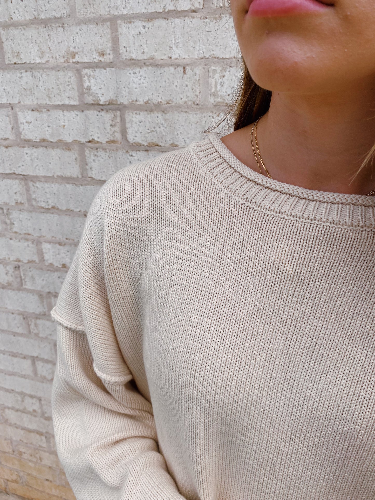 Oatmeal Oversized Sweater