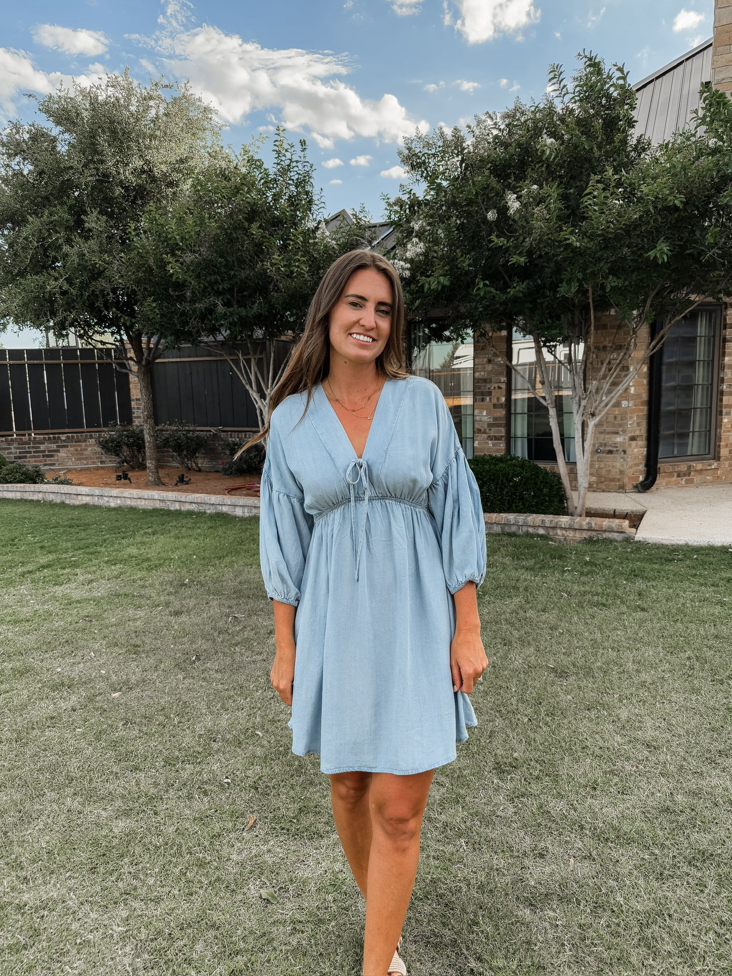 Denim Mini Dress