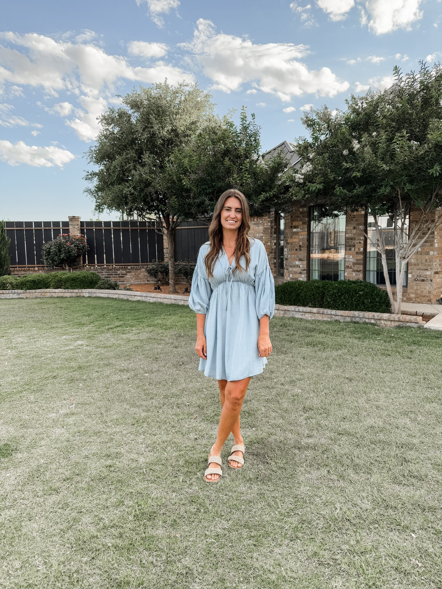 Denim Mini Dress