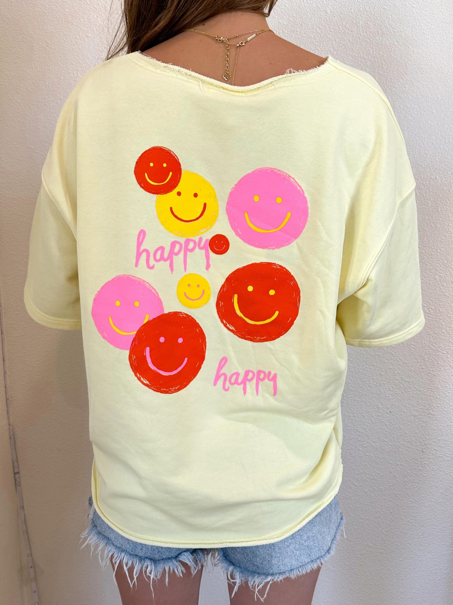 Yellow Smiley Tee