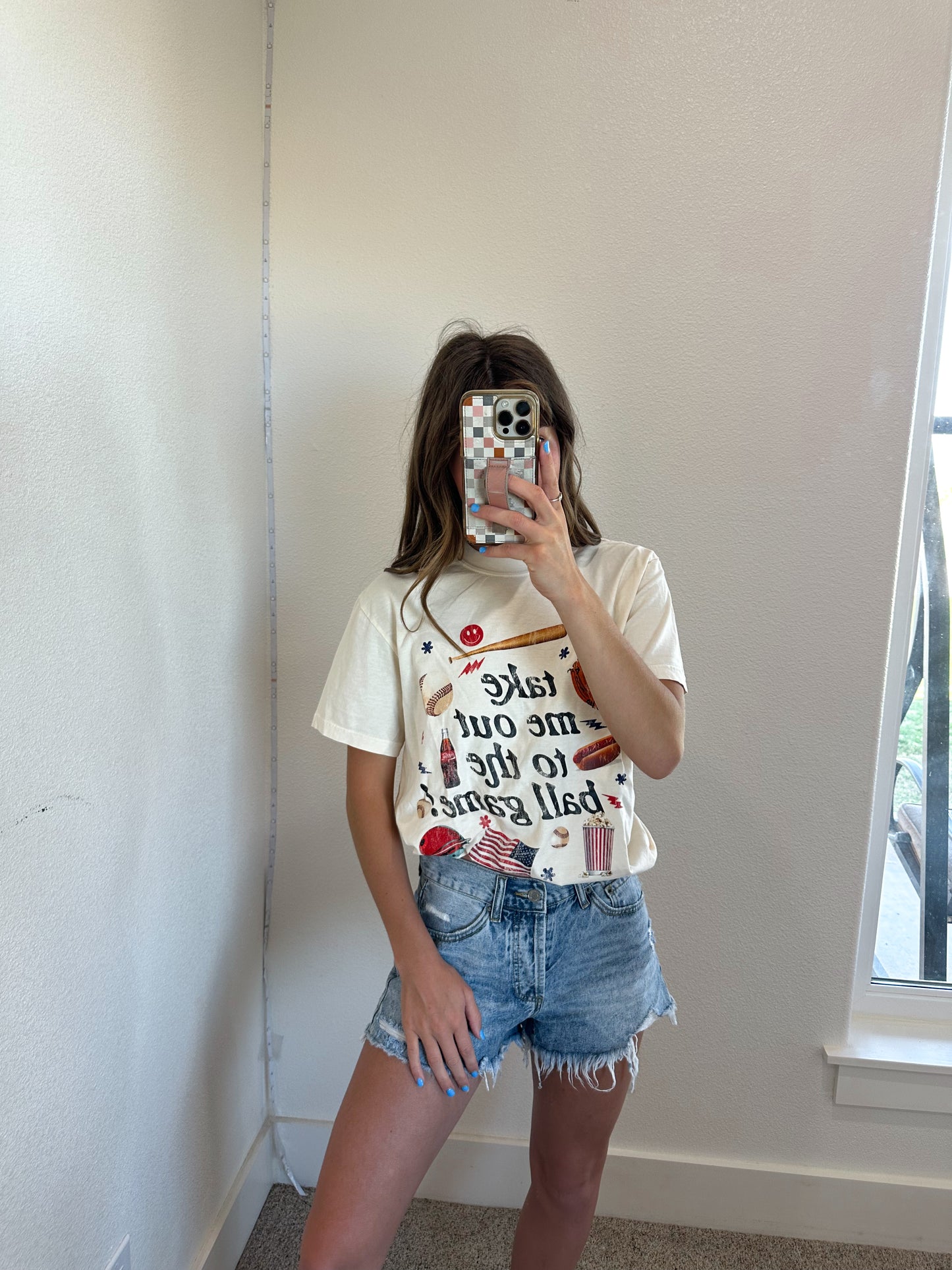 Ballgame Graphic Tee (100% COTTON)