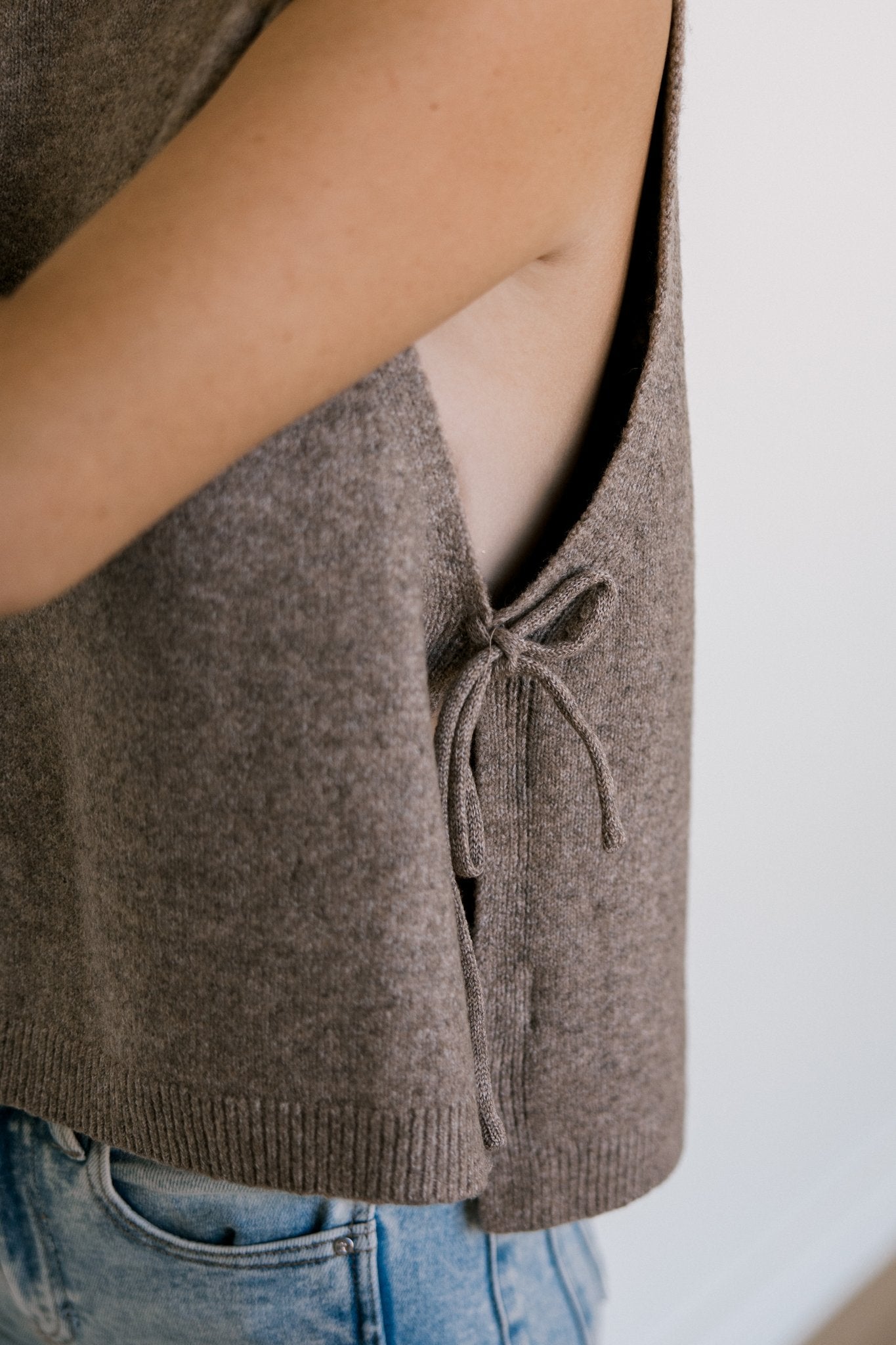 Mocha Sweater Vest