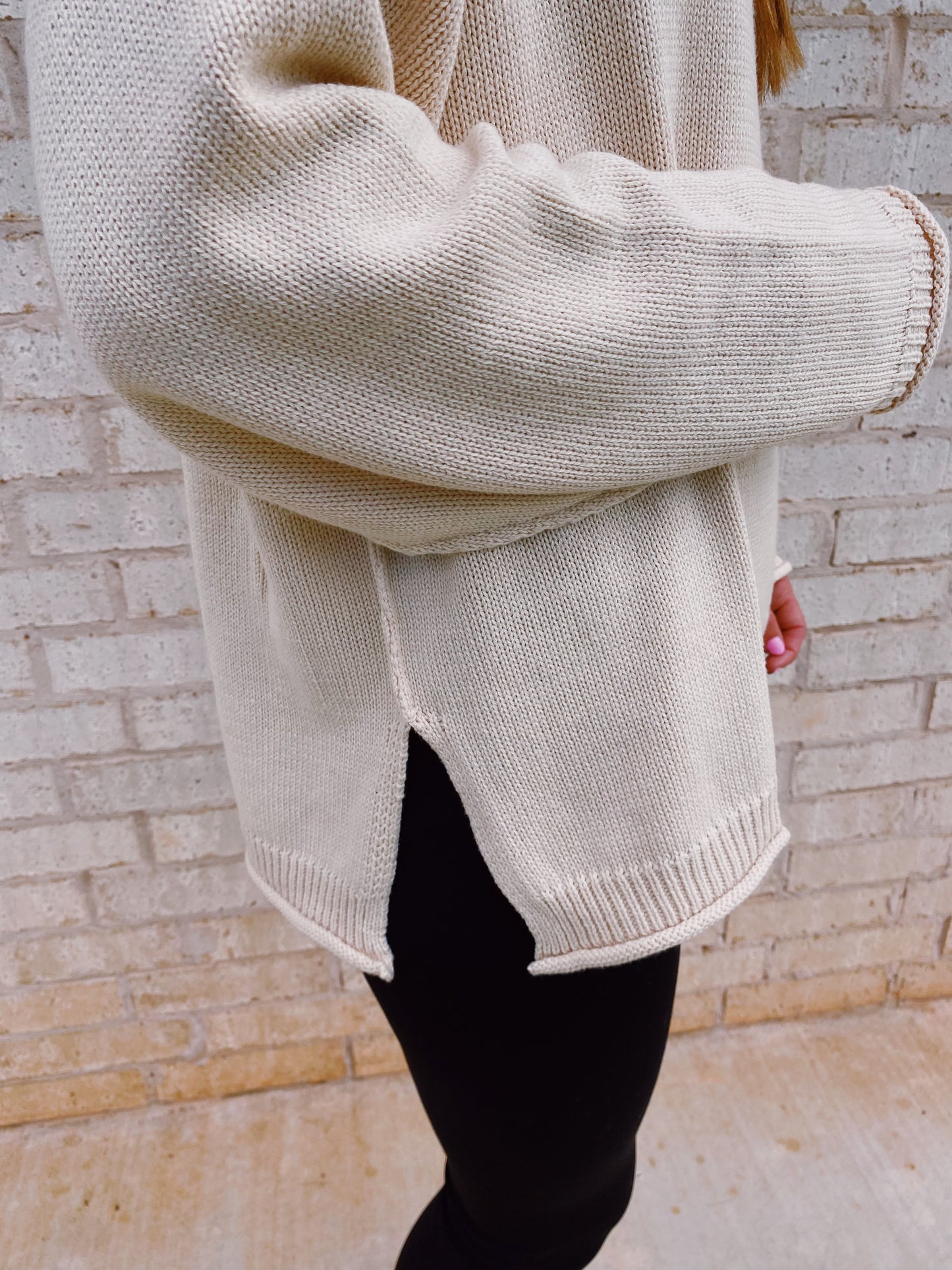 Oatmeal Oversized Sweater