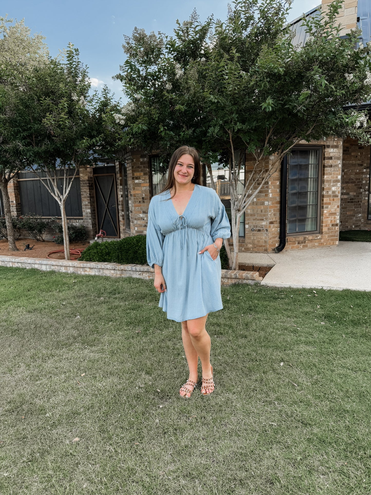 Denim Mini Dress