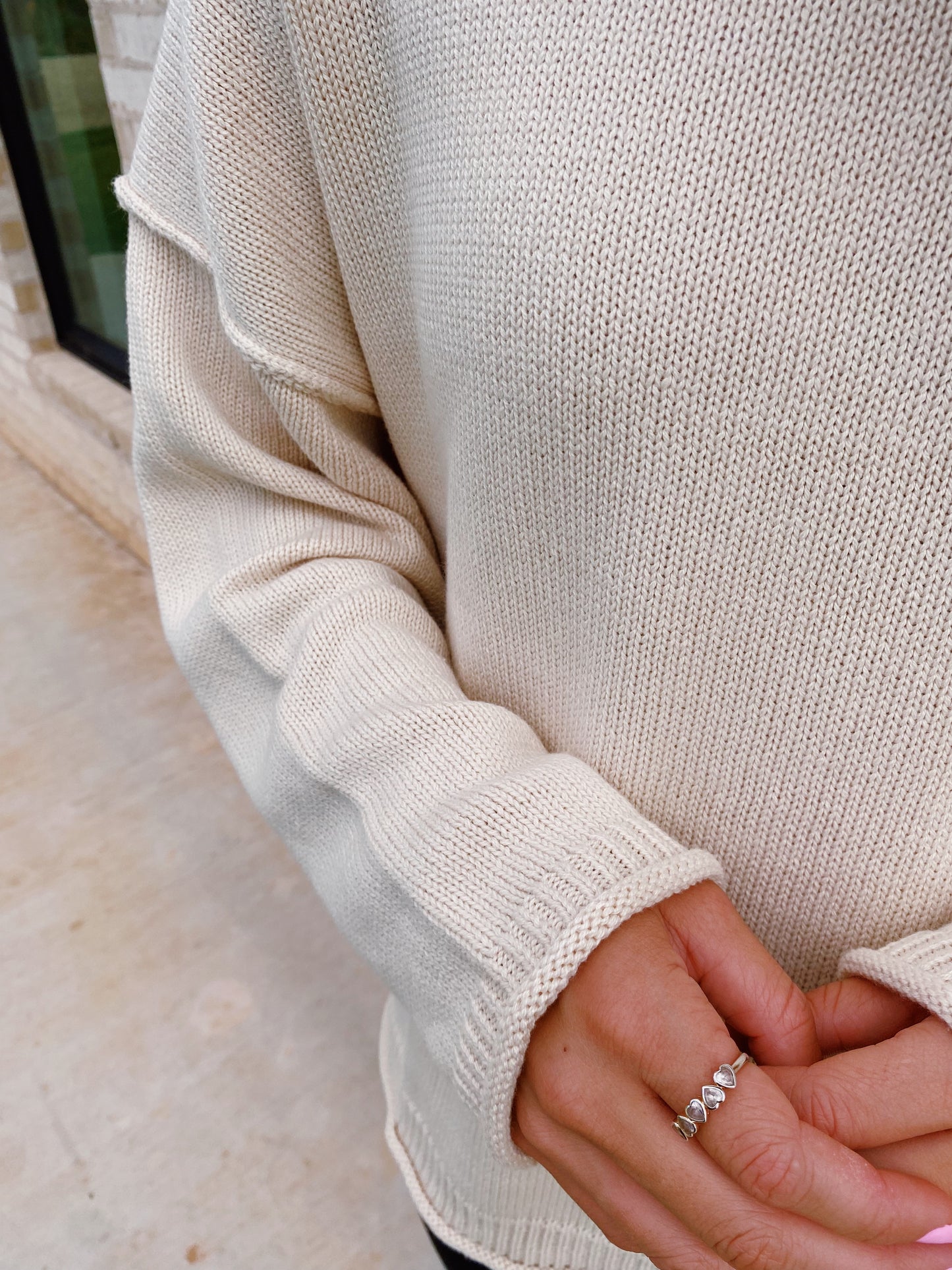 Oatmeal Oversized Sweater