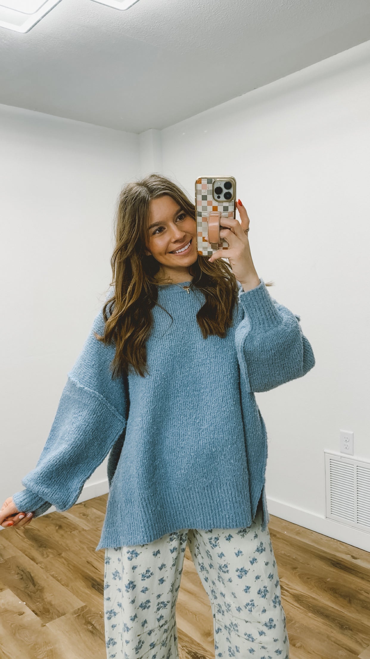 Dusty Blue Sweater
