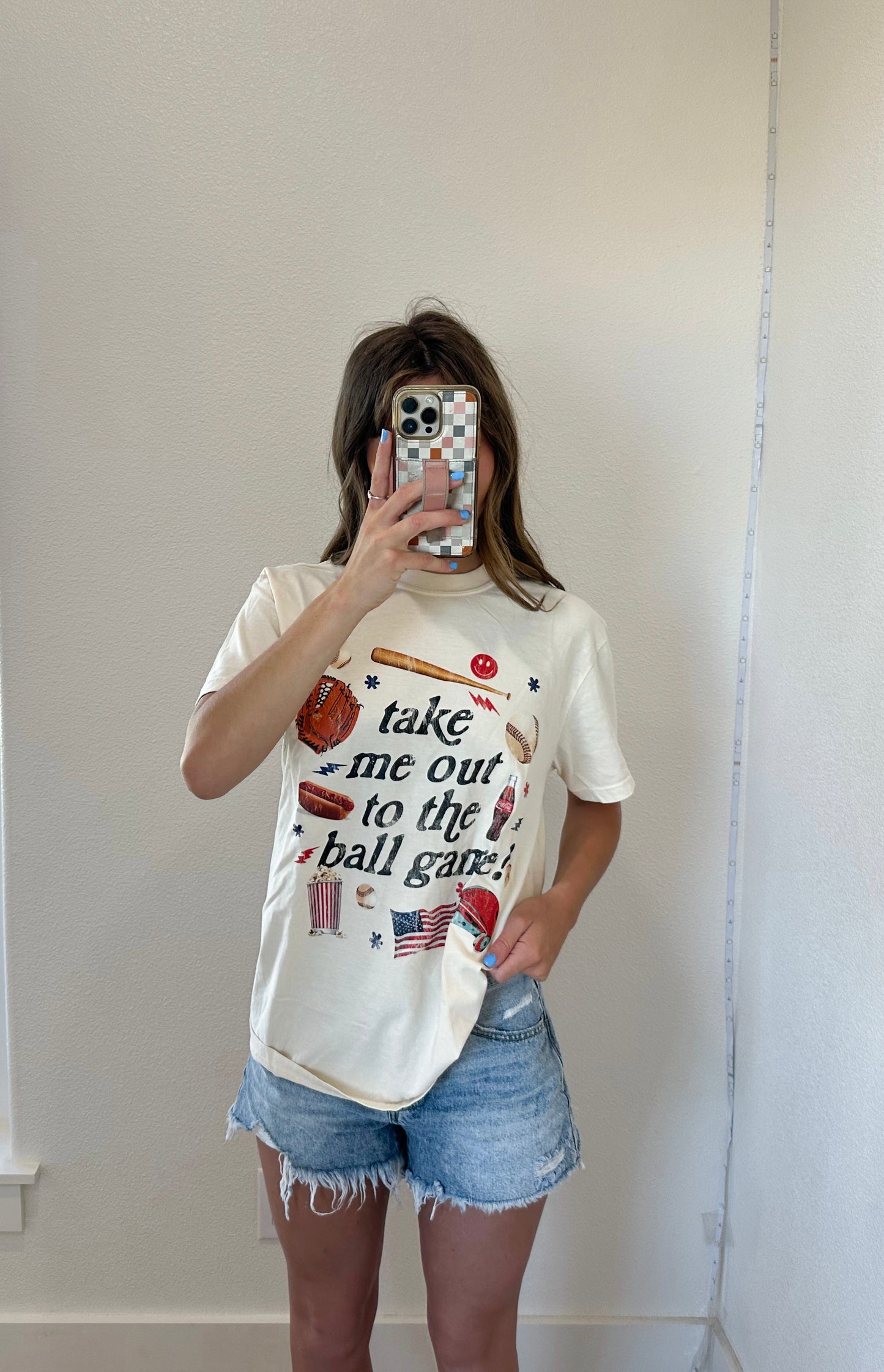 Ballgame Graphic Tee (100% COTTON)