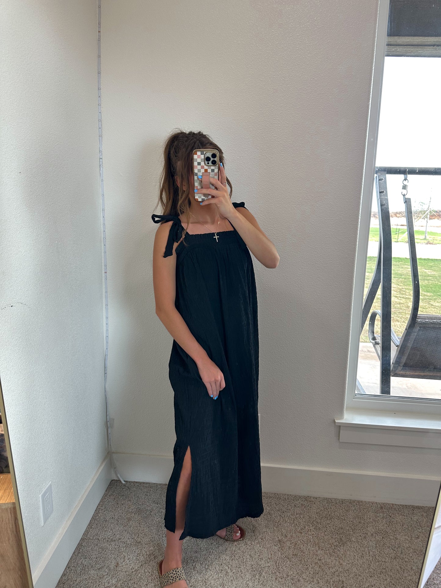 Black Midi Dress