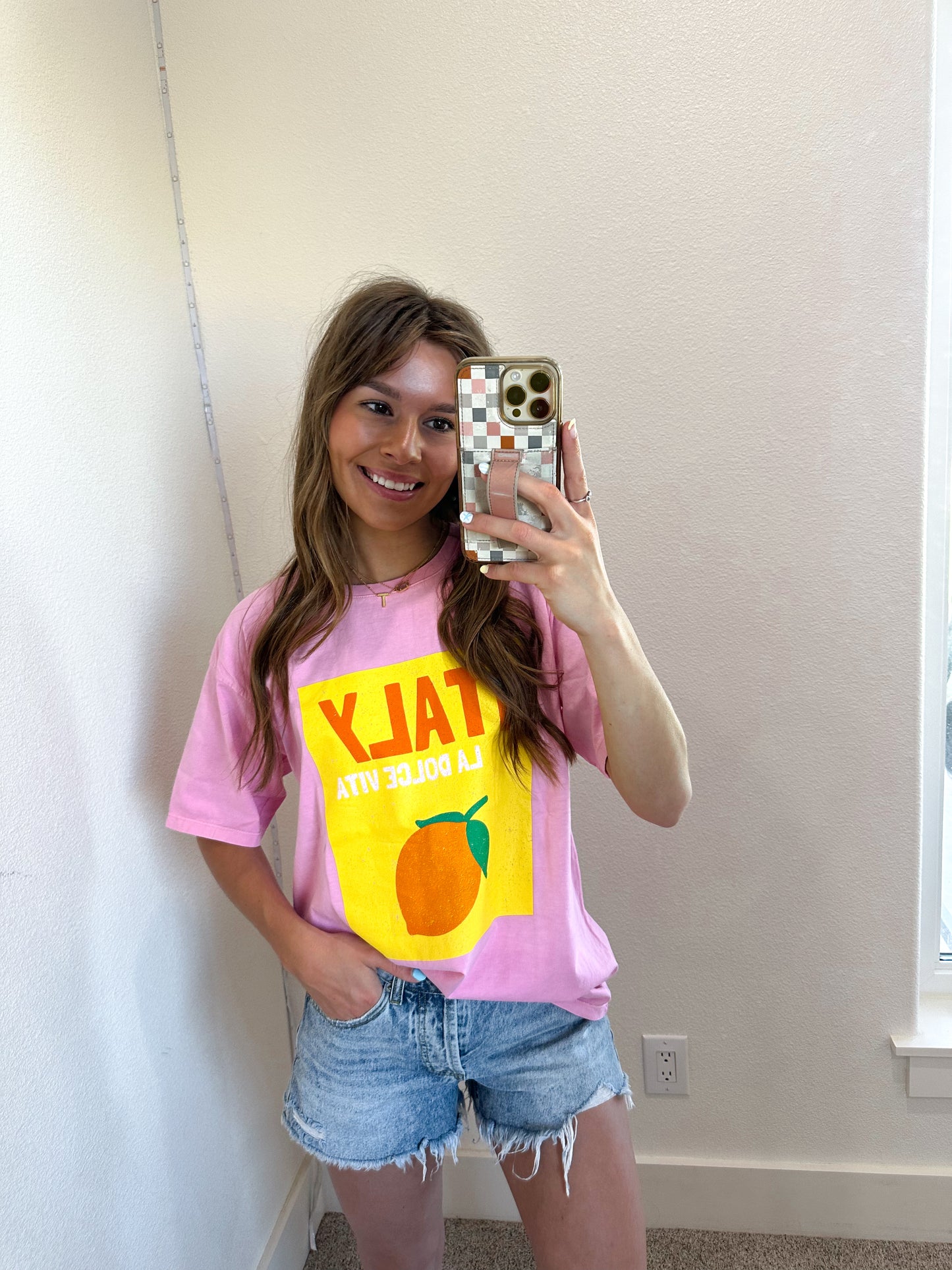 Italy graphic tee (100% COTTON)