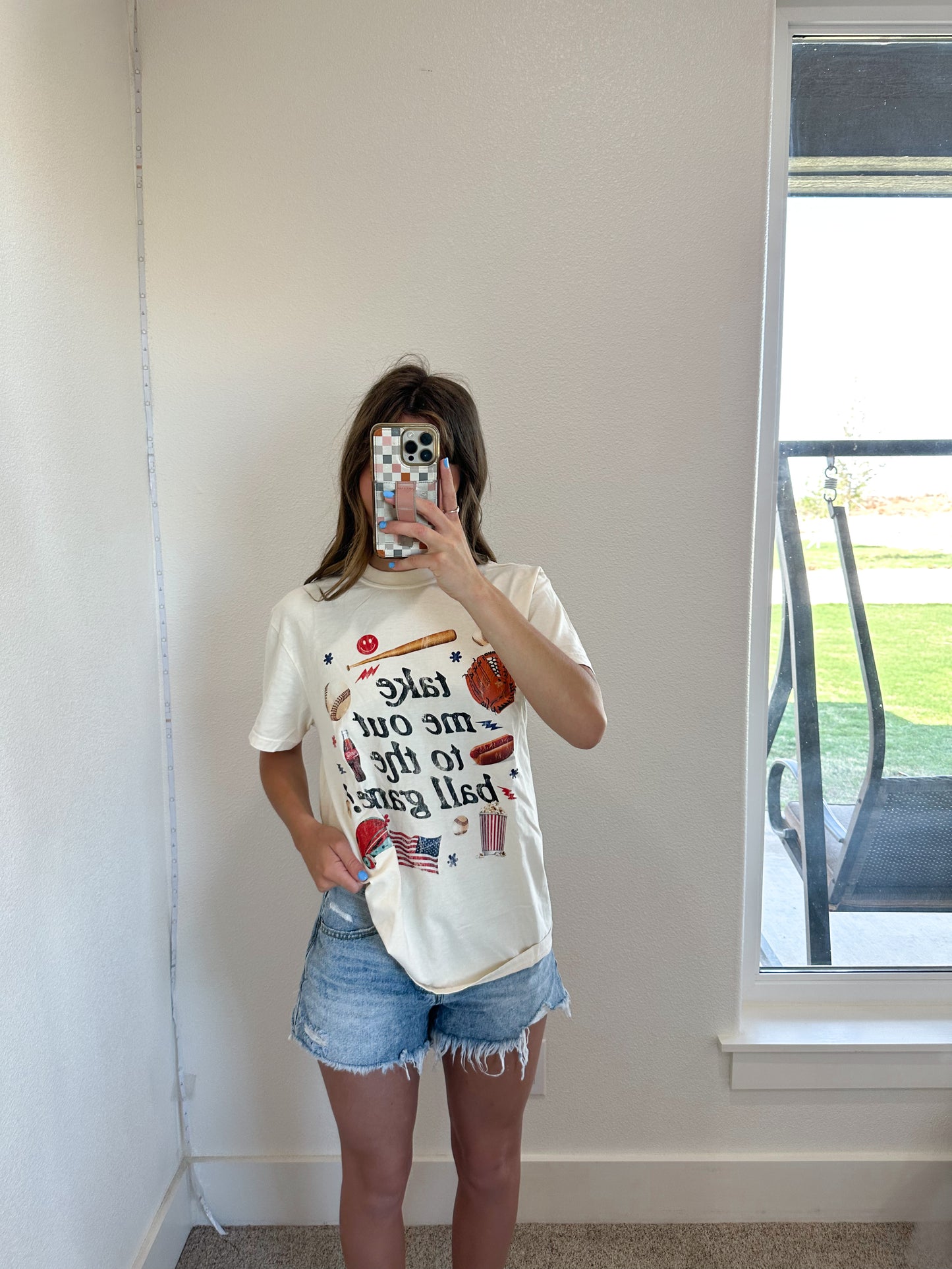 Ballgame Graphic Tee (100% COTTON)