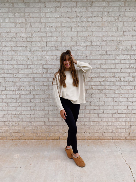 Oatmeal Oversized Sweater