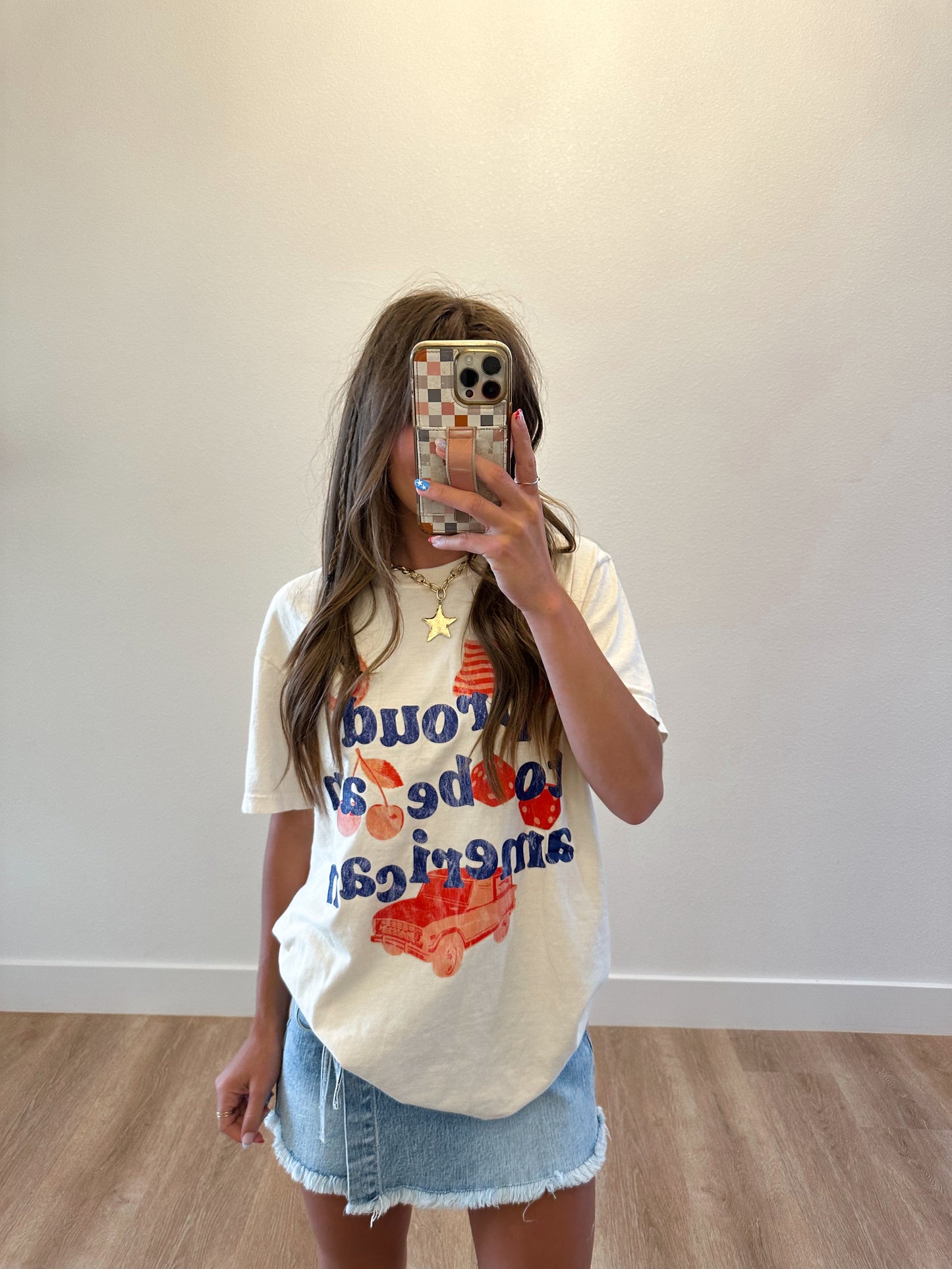 Proud American Graphic Tee (100% COTTON)