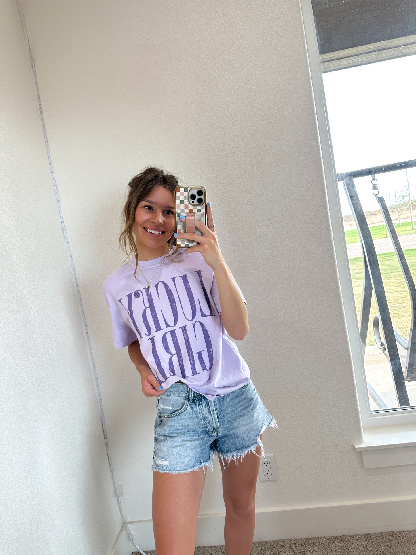 Lucky Girl Tee (100% COTTON)