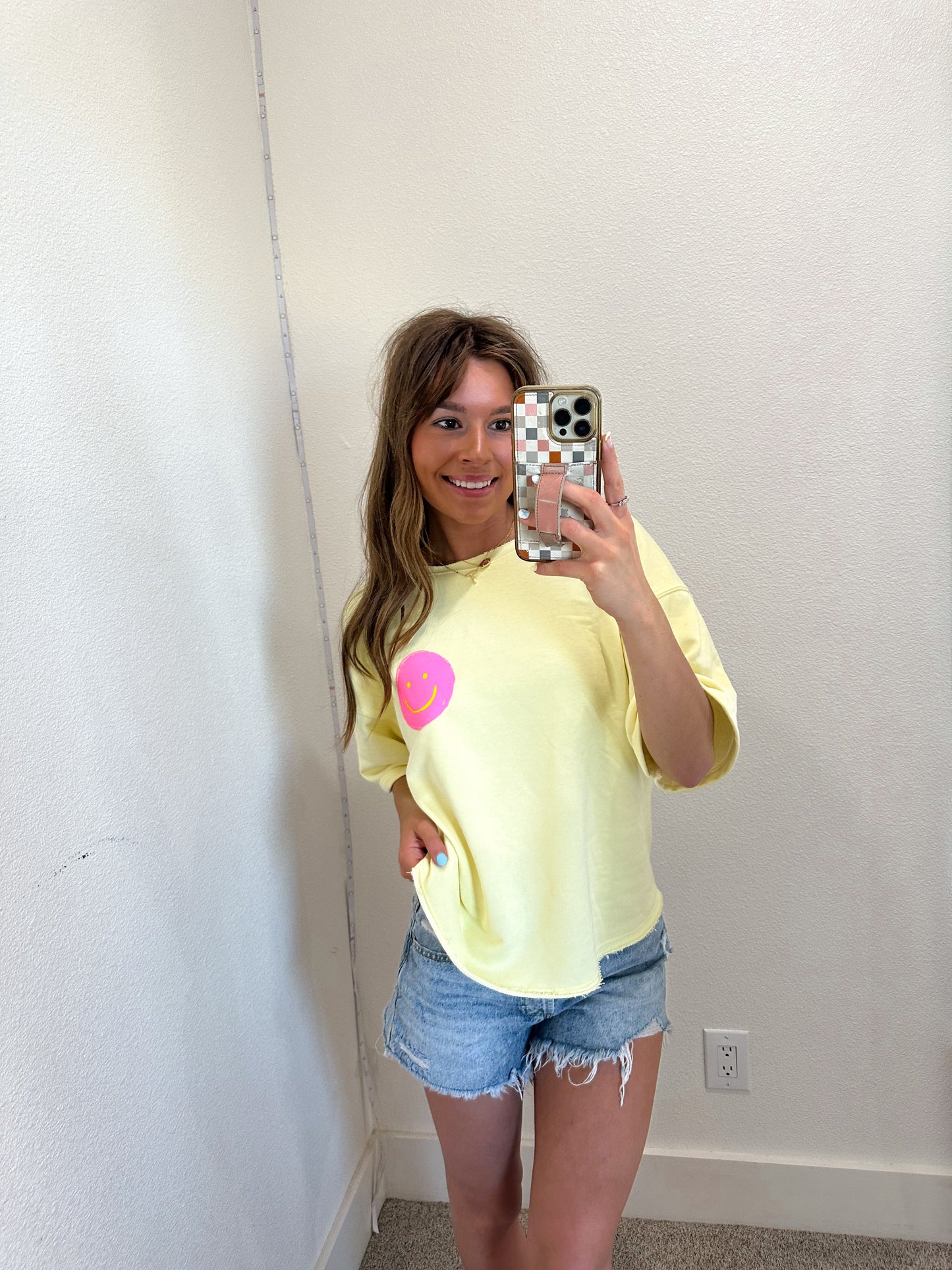 Yellow Smiley Tee