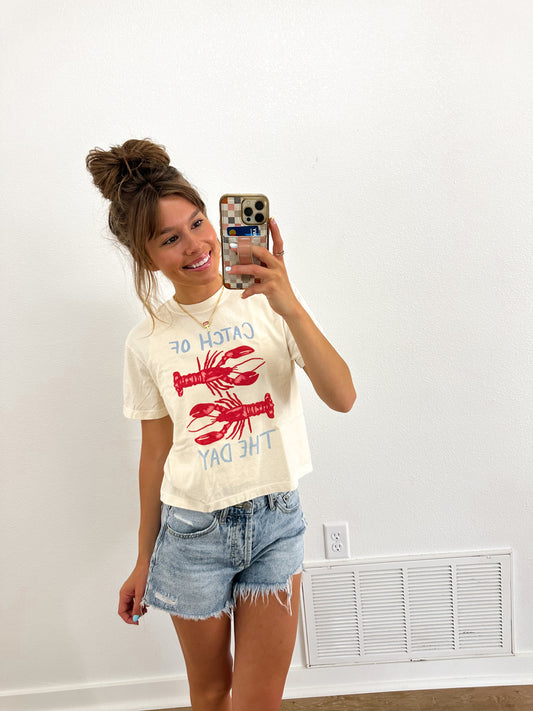 Catch of the Day Graphic Tee (100% COTTON)