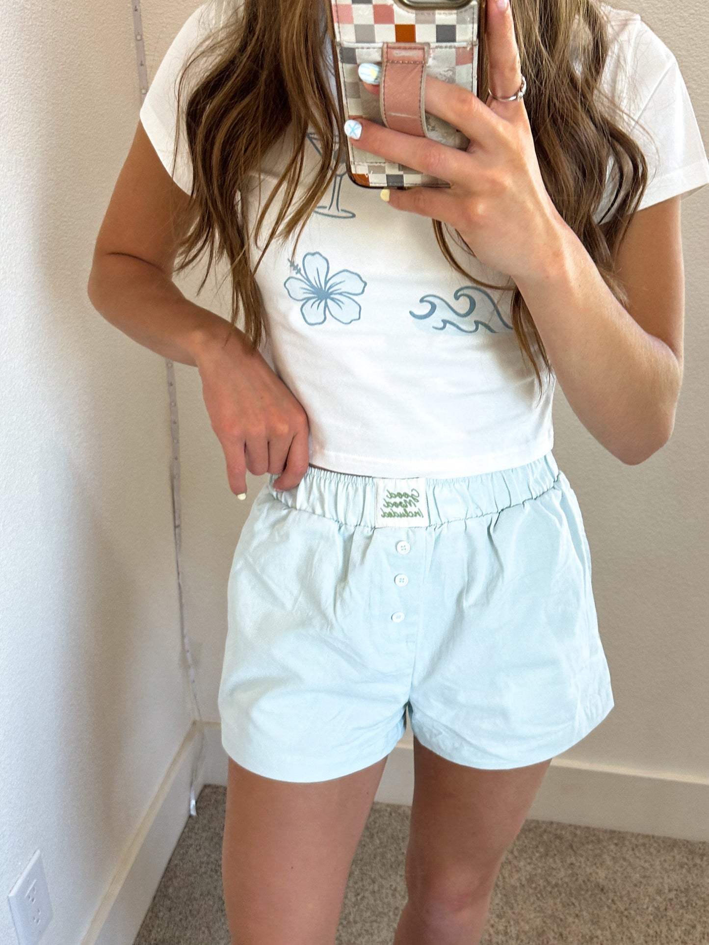 Mint Boxer Shorts (100% COTTON)