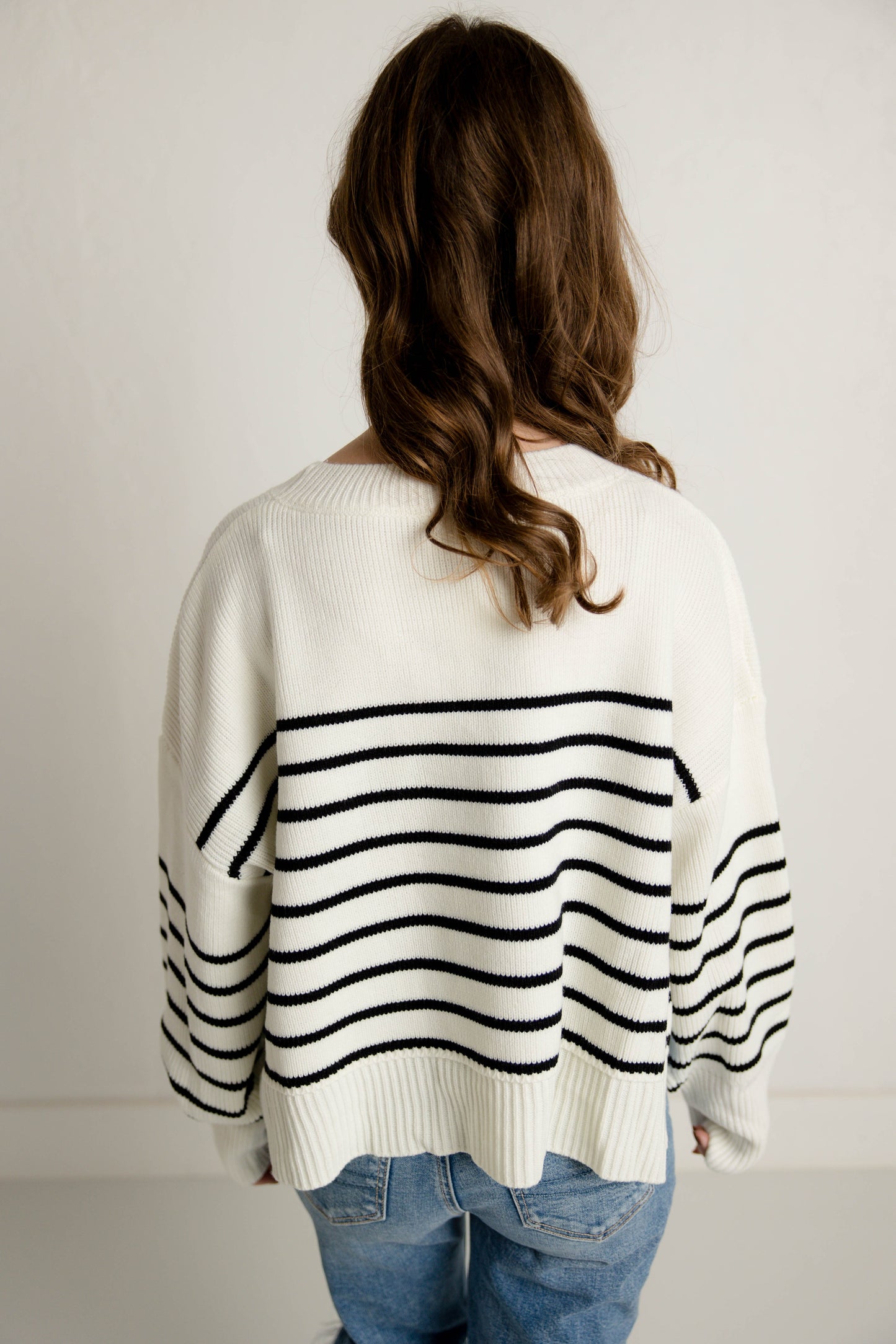 Striped Pullover Sweater