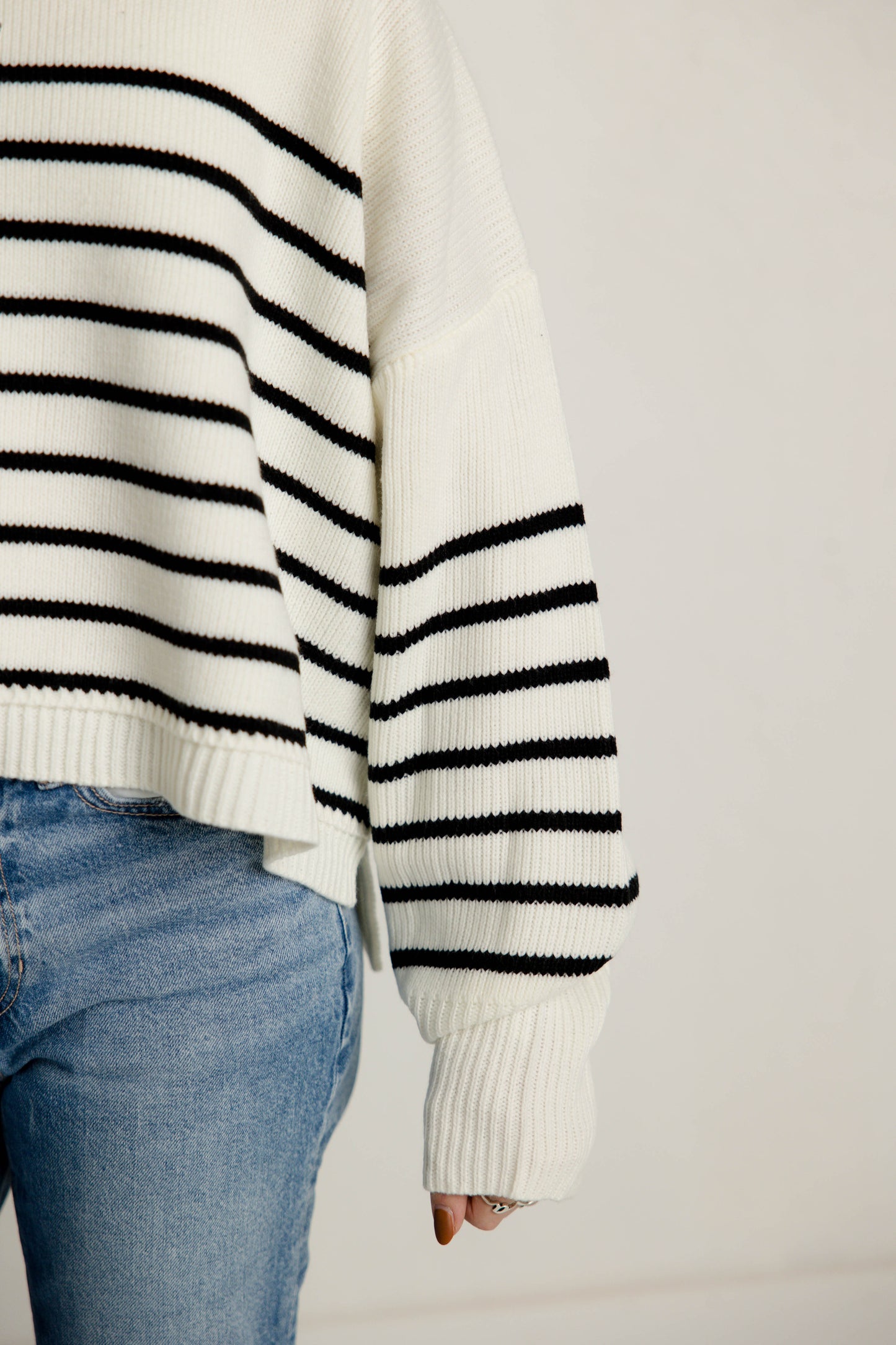 Striped Pullover Sweater