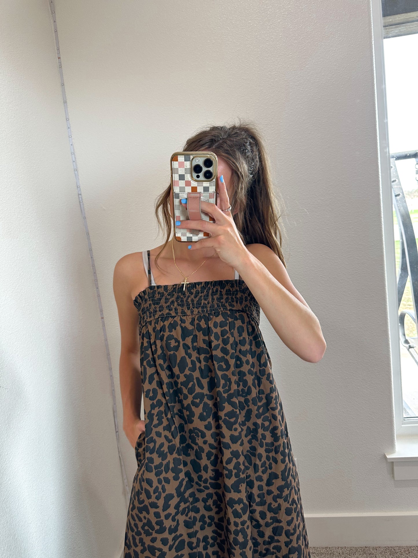 Leopard Sleeveless Maxi (100% COTTON)