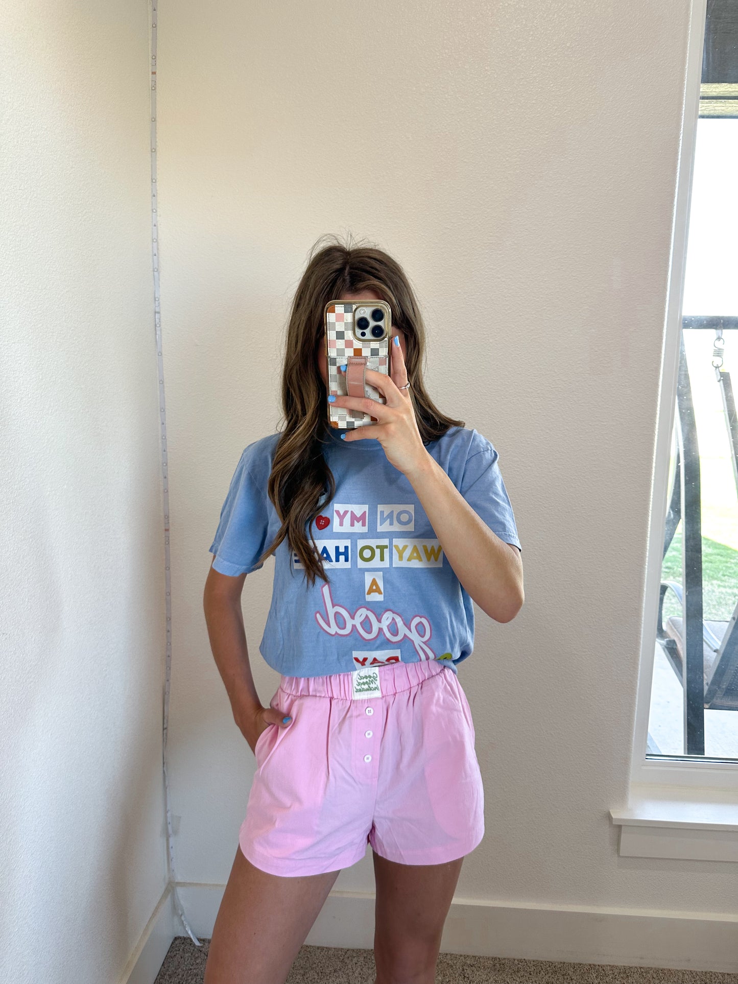 Pink Boxer Shorts (100% COTTON)