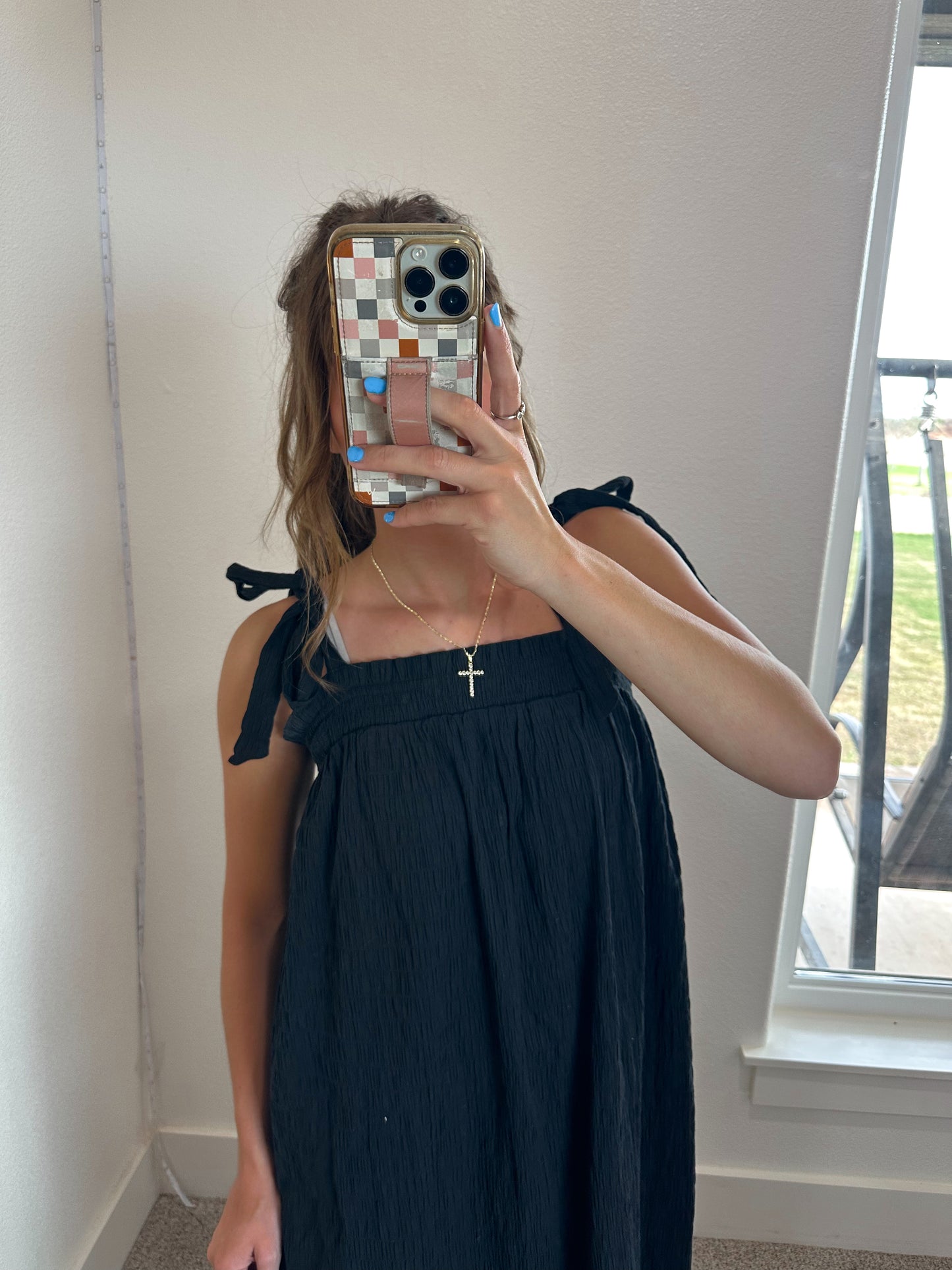 Black Midi Dress