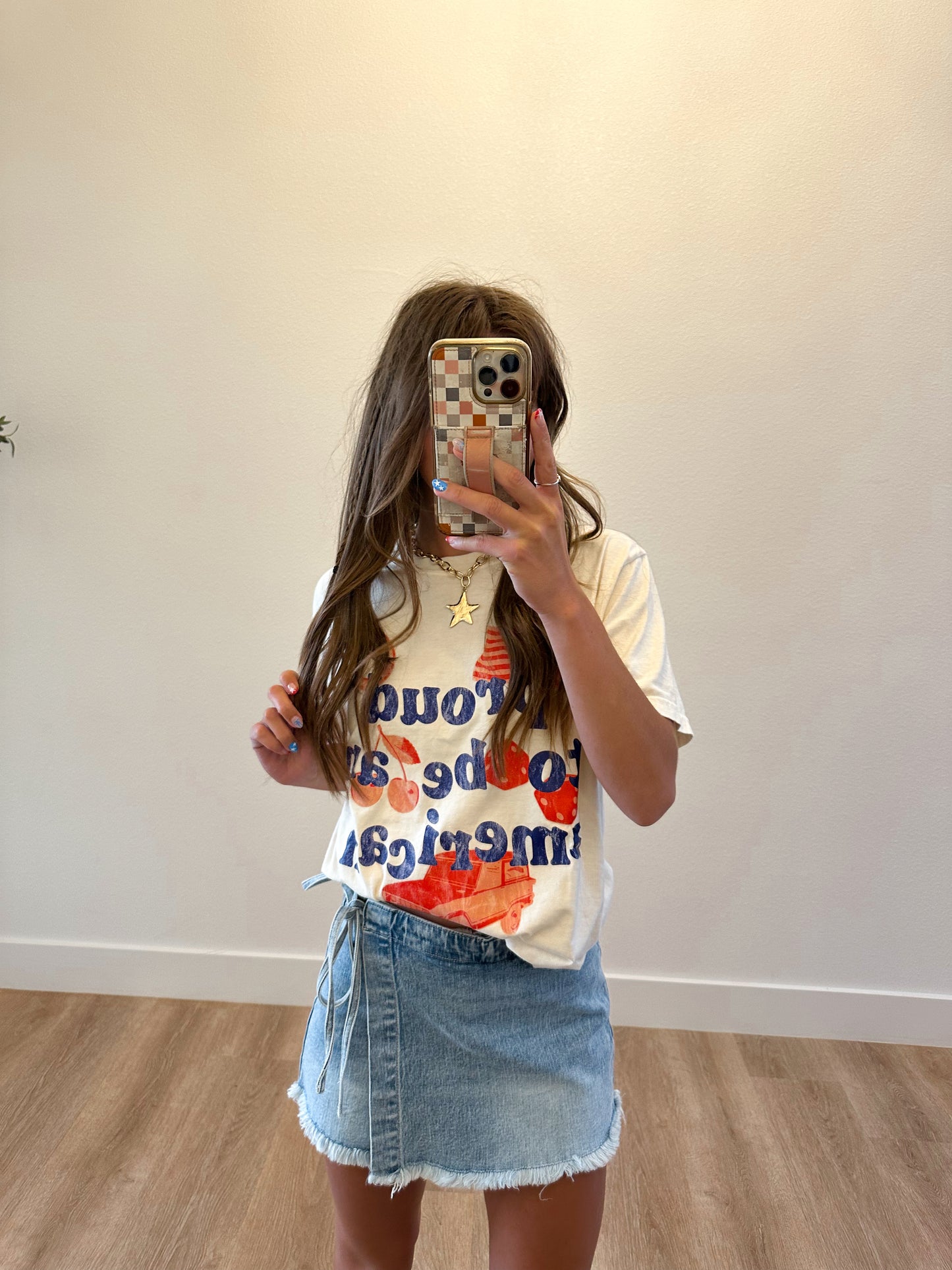 Proud American Graphic Tee (100% COTTON)