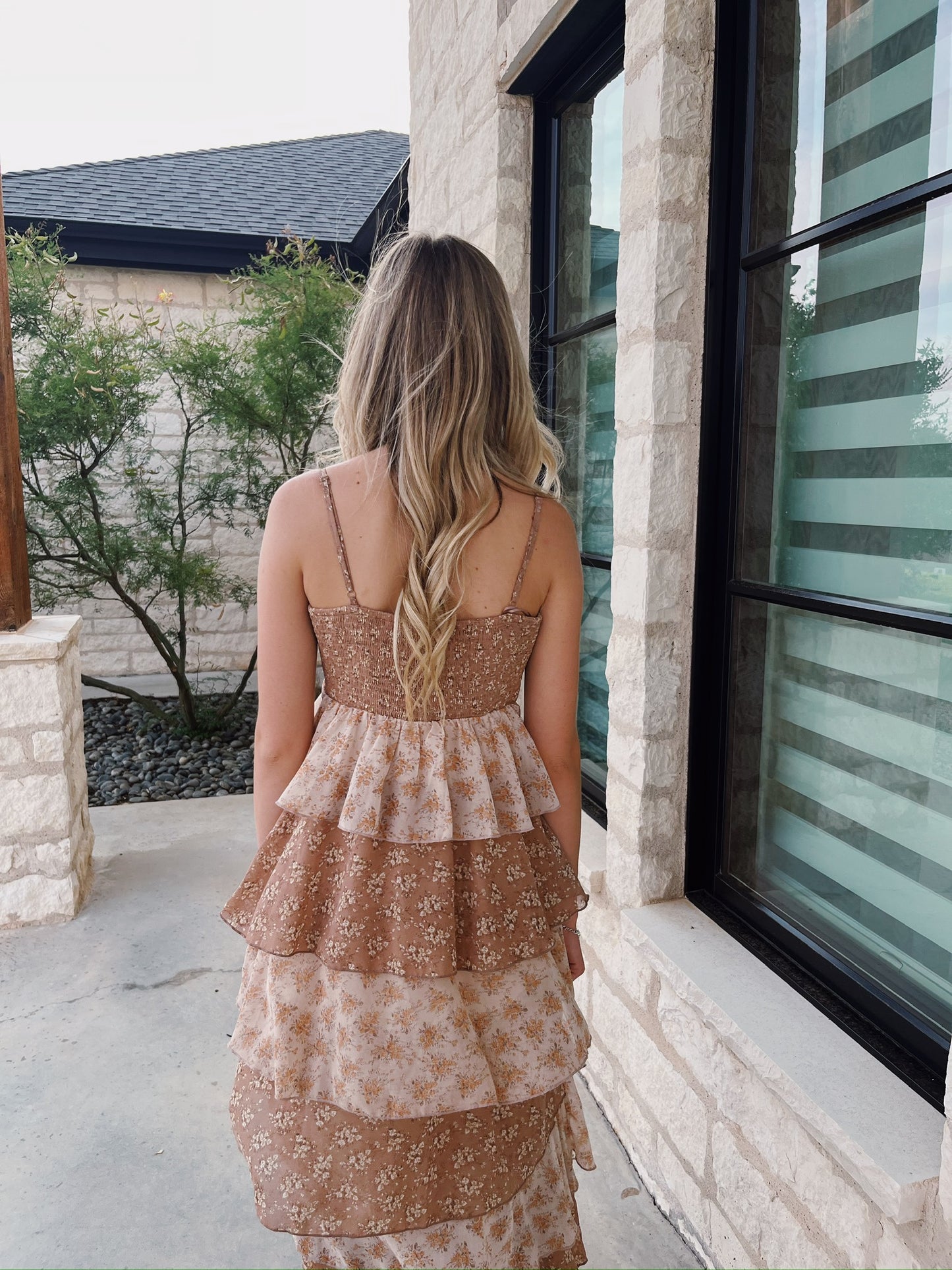 Clay Floral Maxi Dress