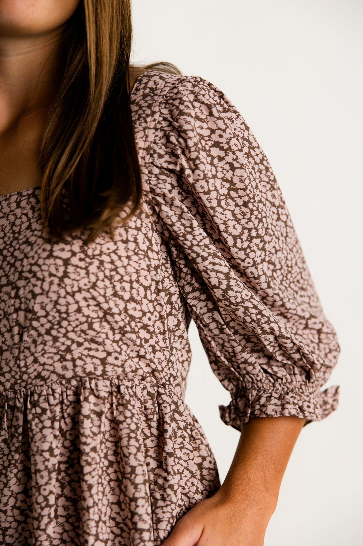 Animal Print Mini Dress