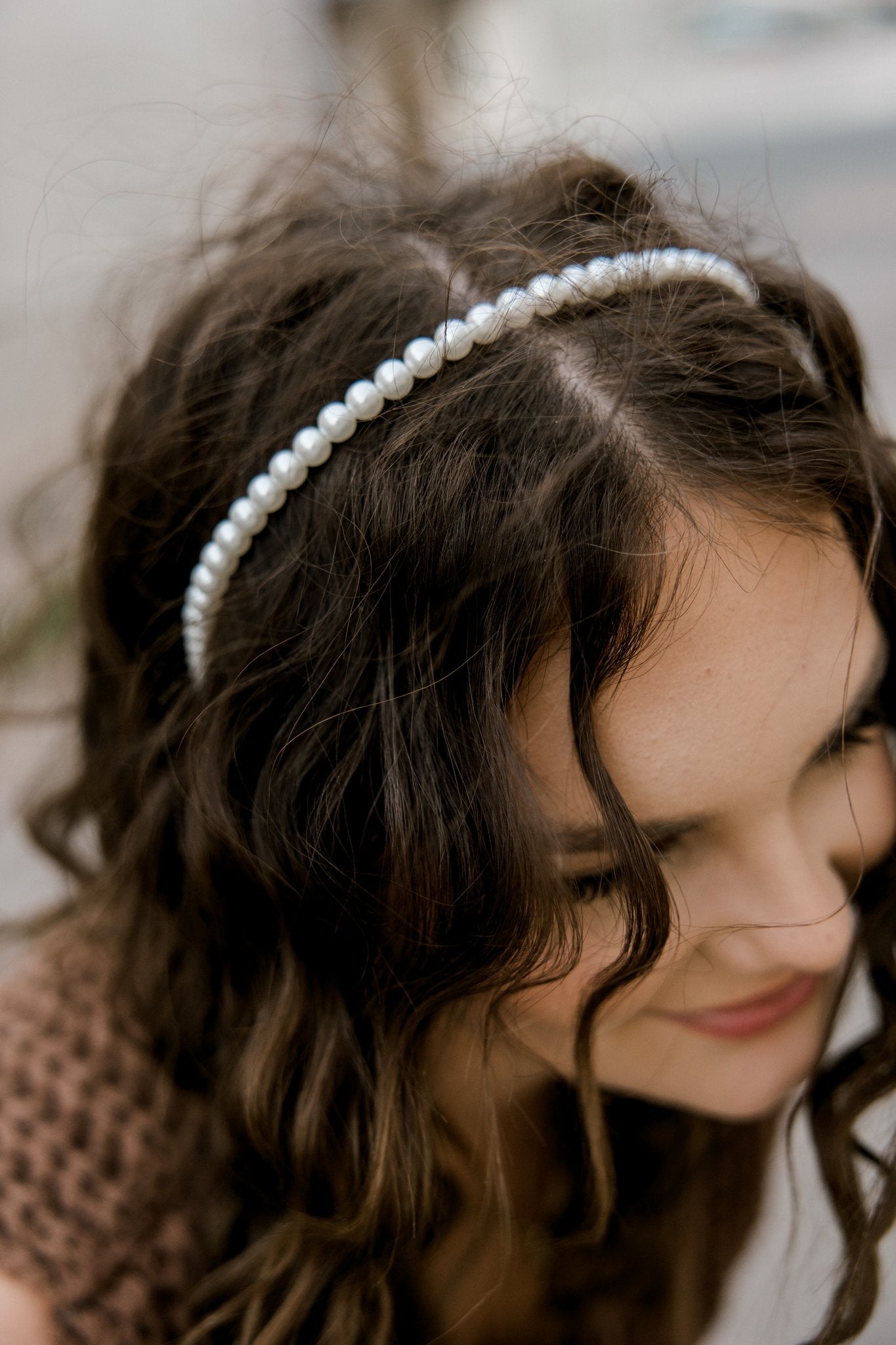 Simple Pearl Headband