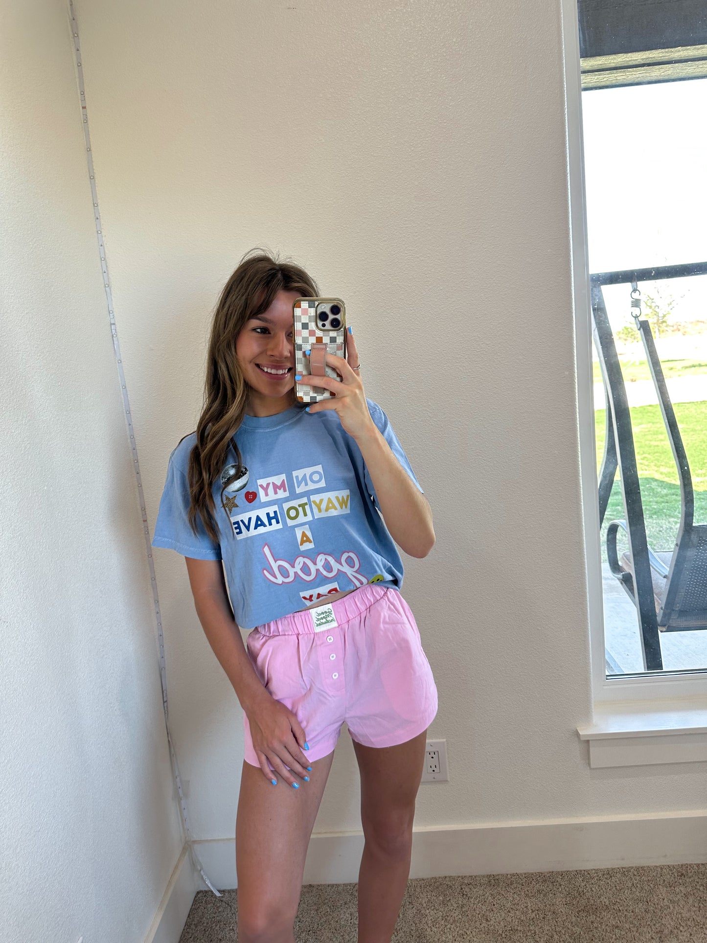 Pink Boxer Shorts (100% COTTON)