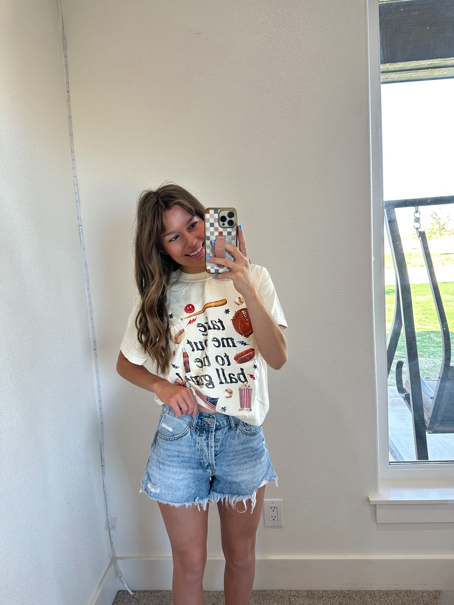 Ballgame Graphic Tee (100% COTTON)