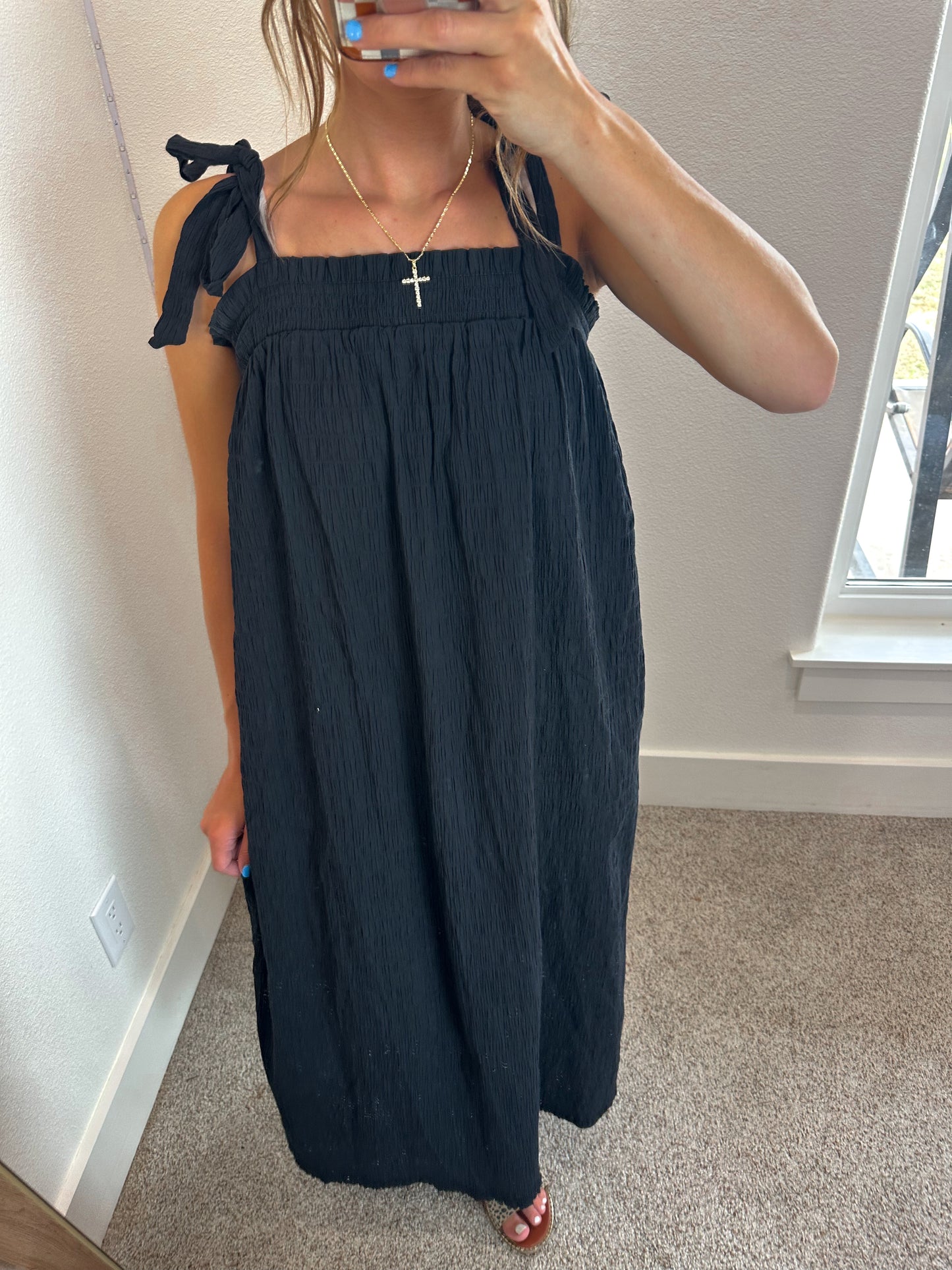 Black Midi Dress