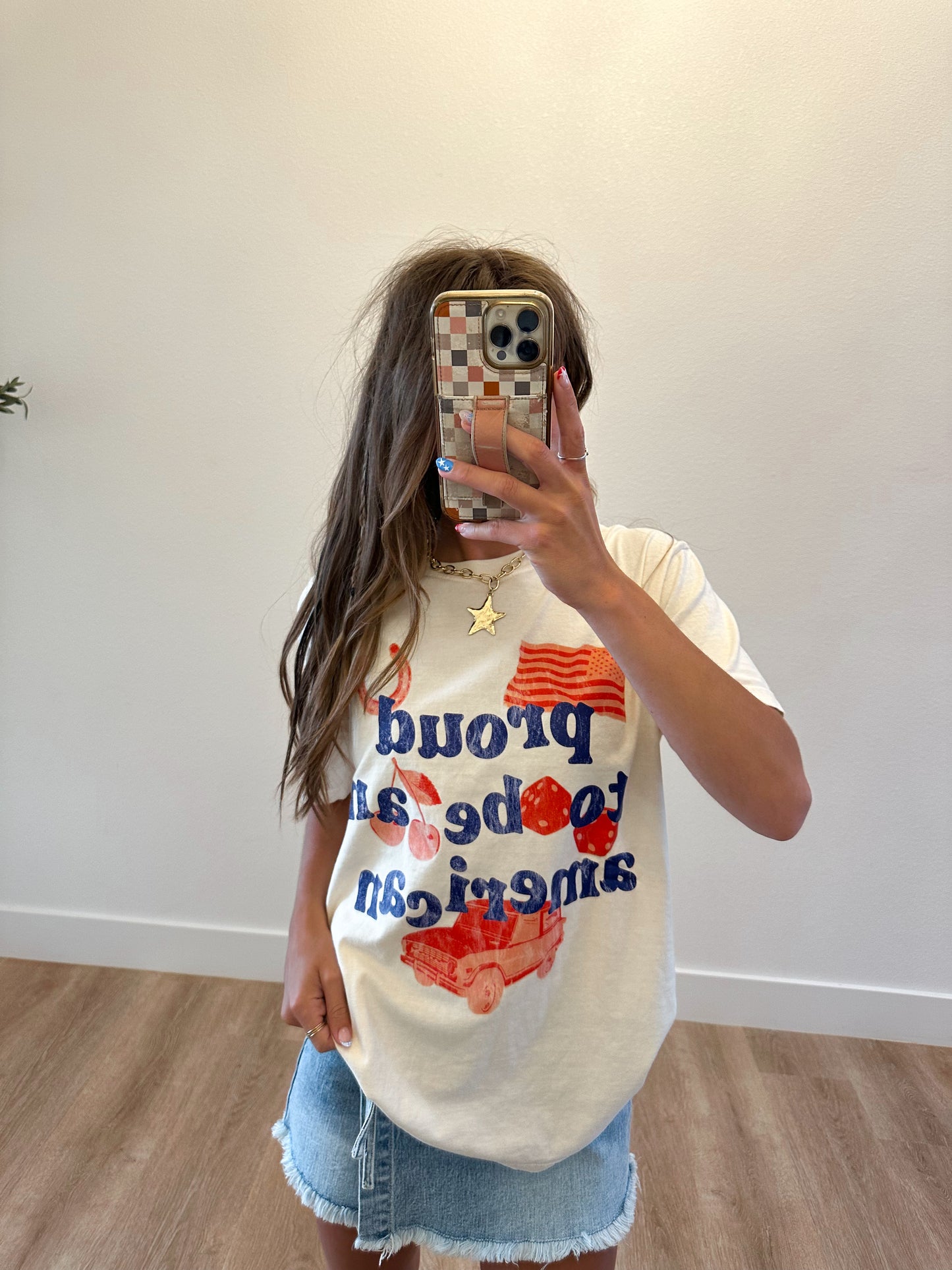 Proud American Graphic Tee (100% COTTON)