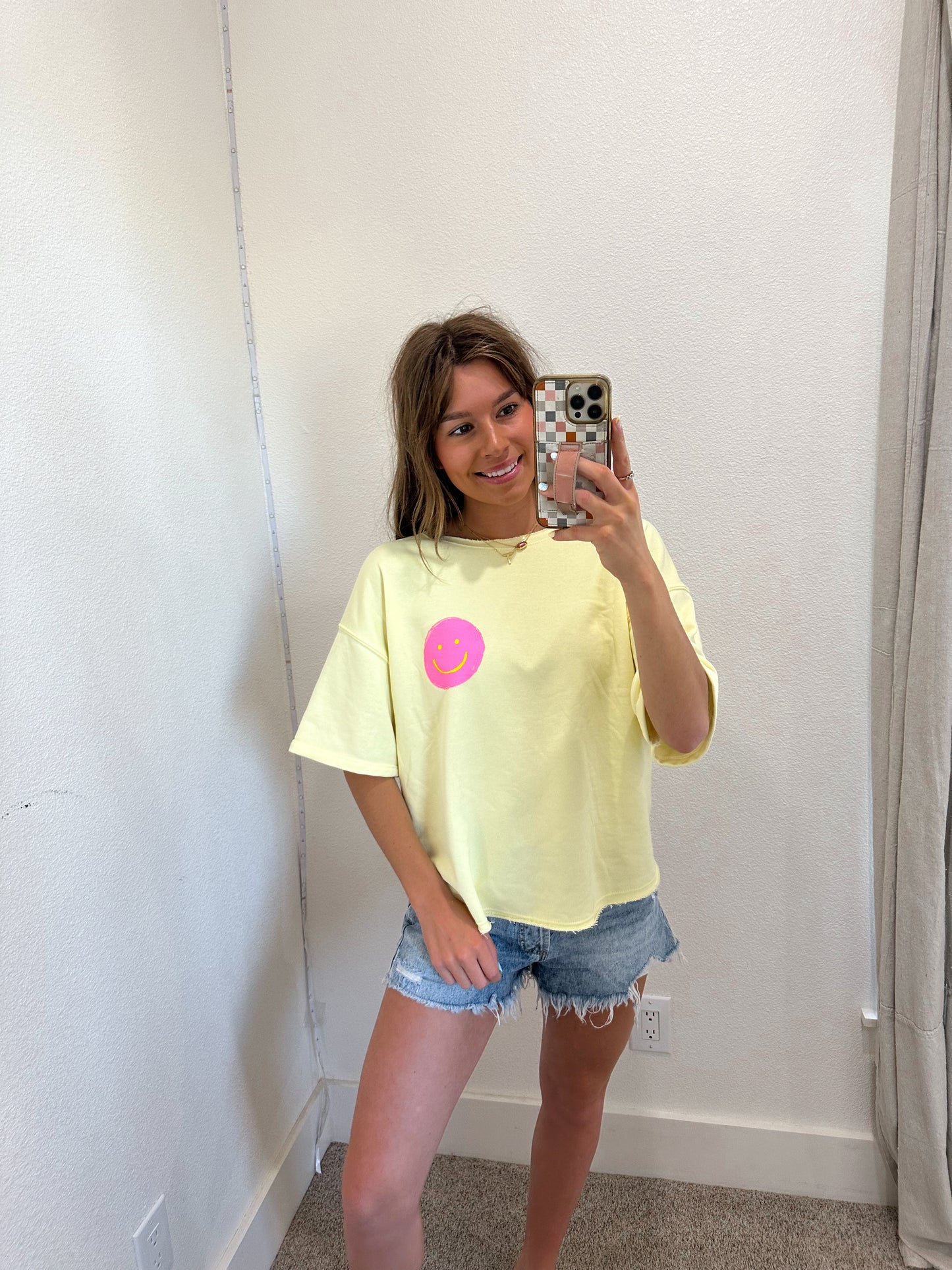 Yellow Smiley Tee