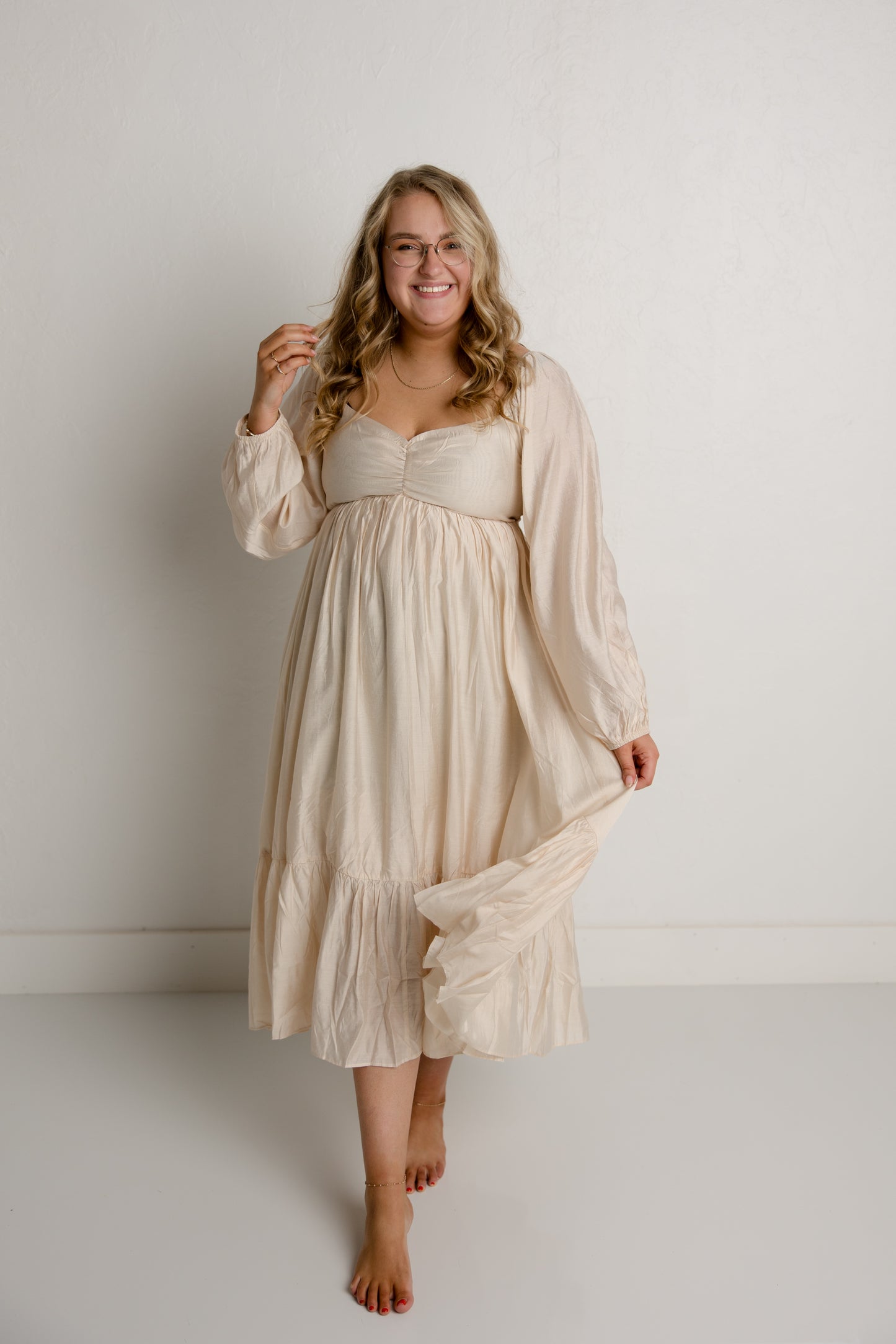 Natural Babydoll Dress