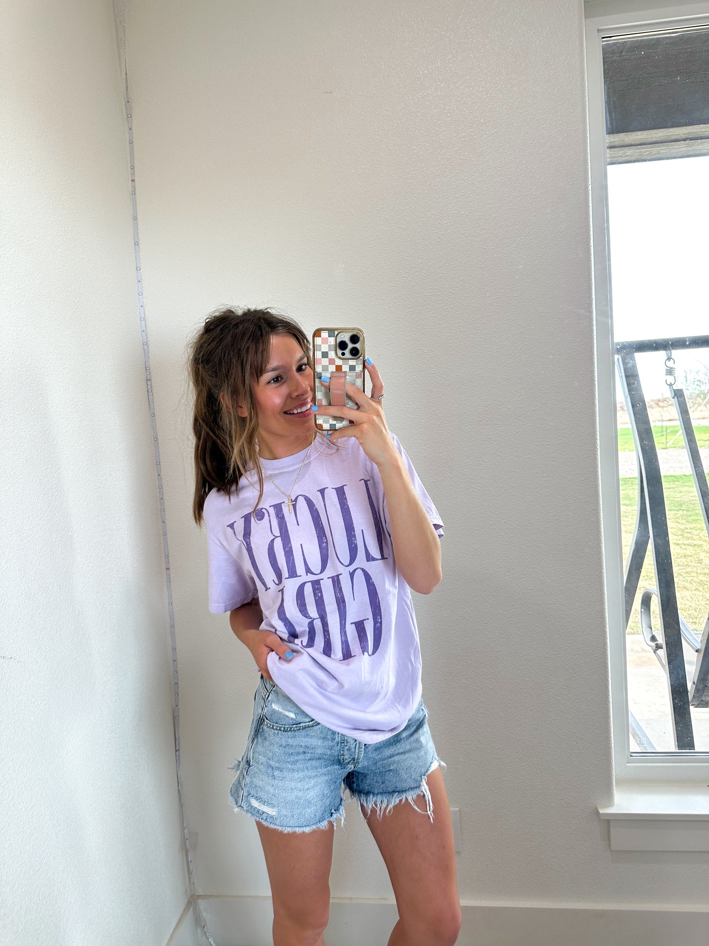 Lucky Girl Tee (100% COTTON)