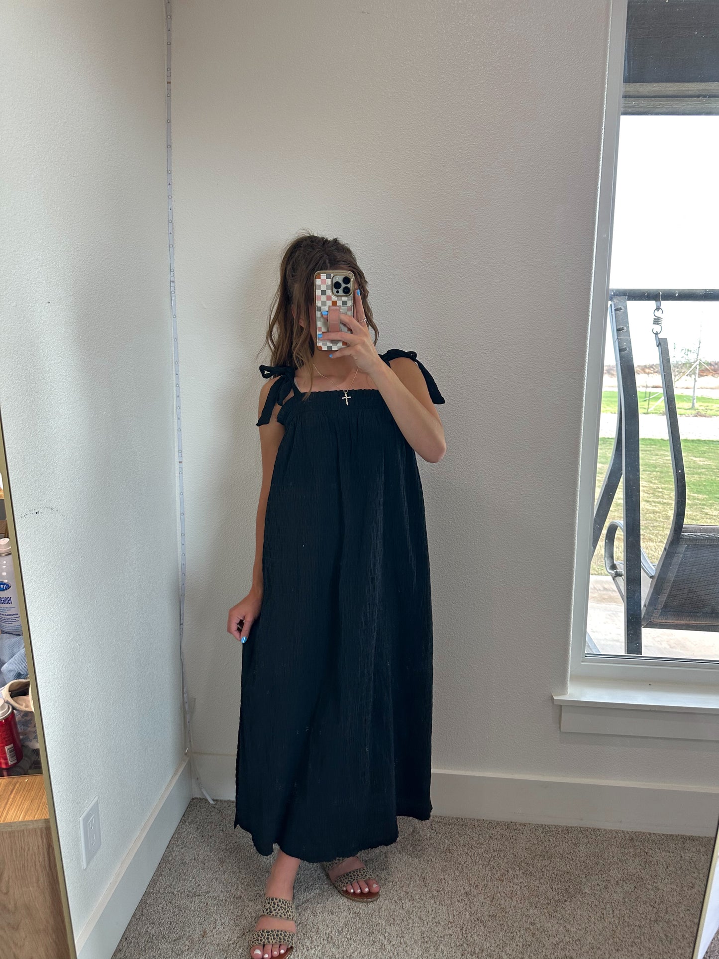 Black Midi Dress